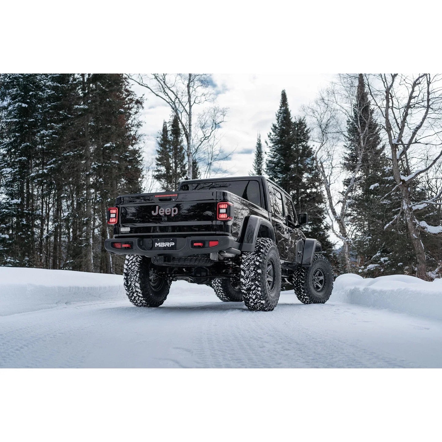 MBRP 2021+ JEEP Gladiator JT 3.0L EcoDiesel XP Series T304SS 3in Filter Back w/ Rear Turn Down