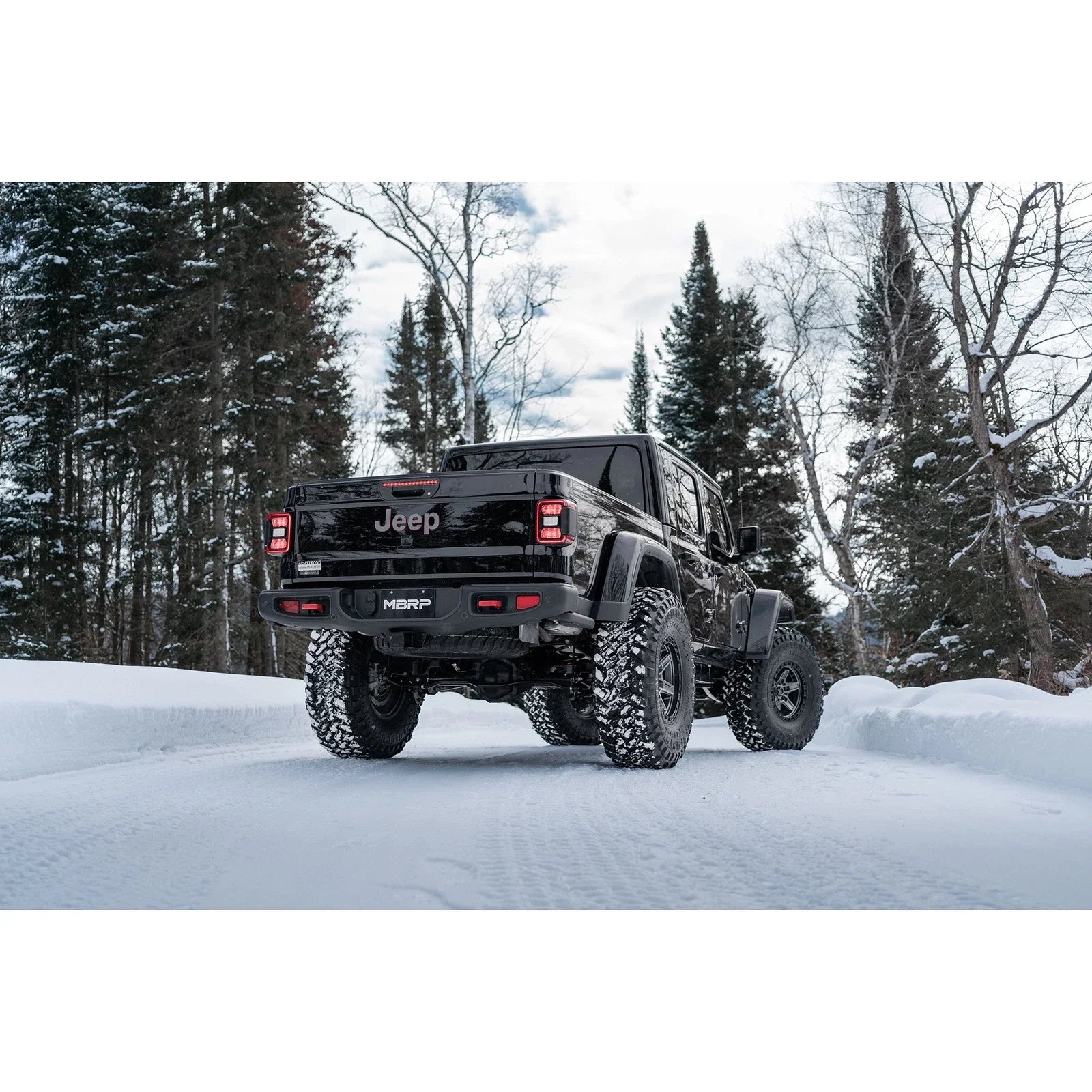 MBRP 2021+ JEEP Gladiator JT 3.0L EcoDiesel XP Series T304SS 3in Filter Back w/ Rear Turn Down