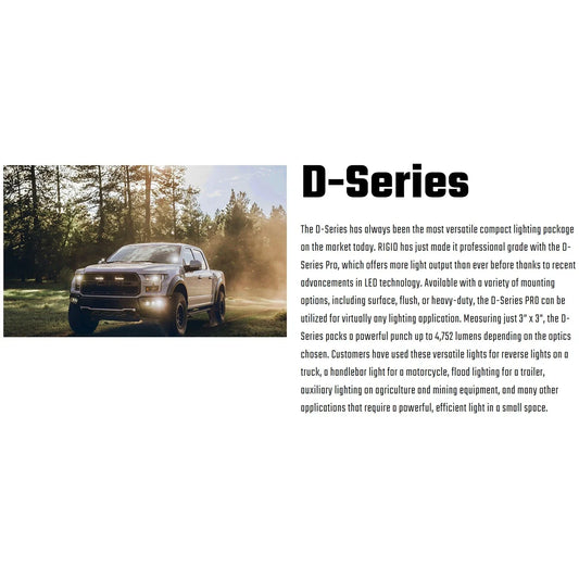 Rigid Industries D2 - 60 Deg. Lens Pair