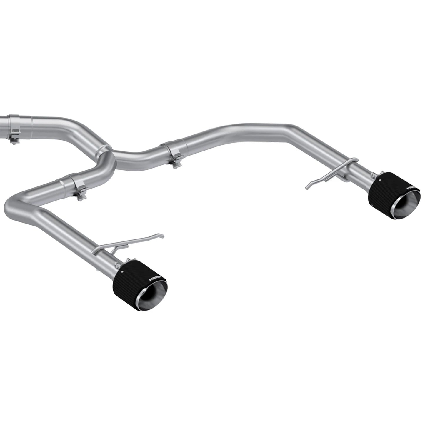 MBRP 2022 VW Jetta GLI 2.0 TSI 3in Cat Back T304 SS 2.5in Dual Split Rear w/ Carbon Fiber Tips
