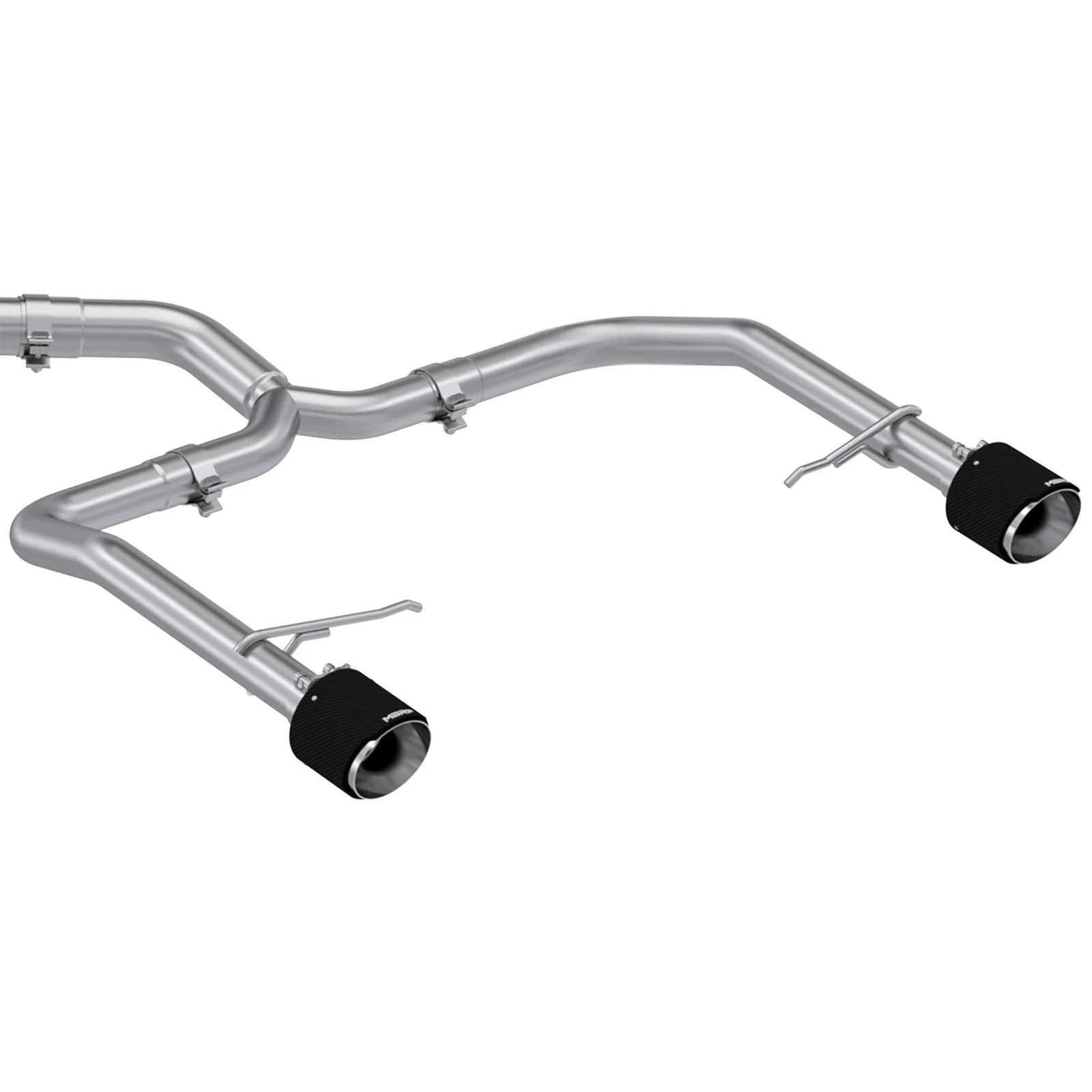 MBRP 2022 VW Jetta GLI 2.0 TSI 3in Cat Back T304 SS 2.5in Dual Split Rear w/ Carbon Fiber Tips
