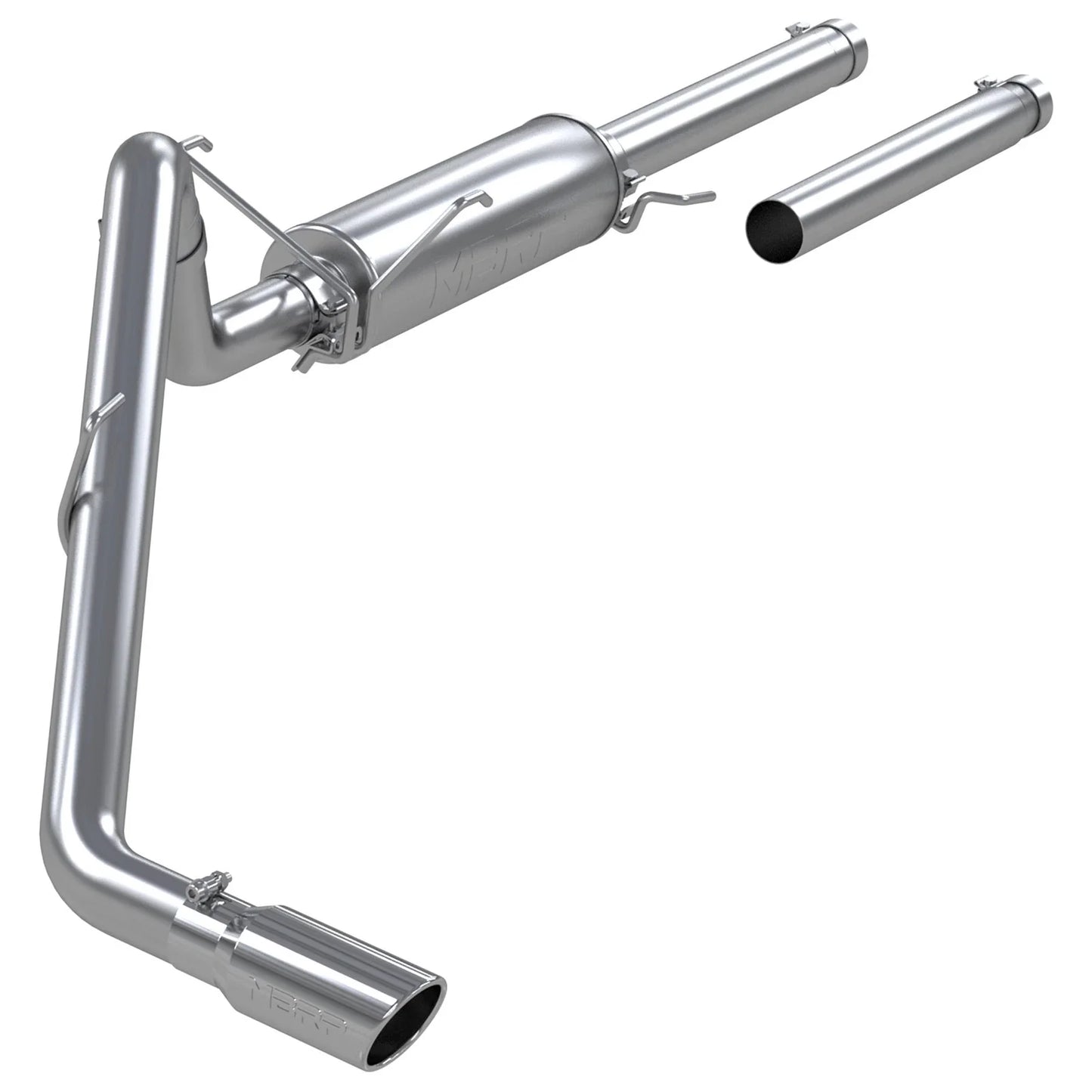 MBRP 2004-2005 Dodge Ram Hemi 1500 5.7L SC/CC-SB Cat Back Single Side
