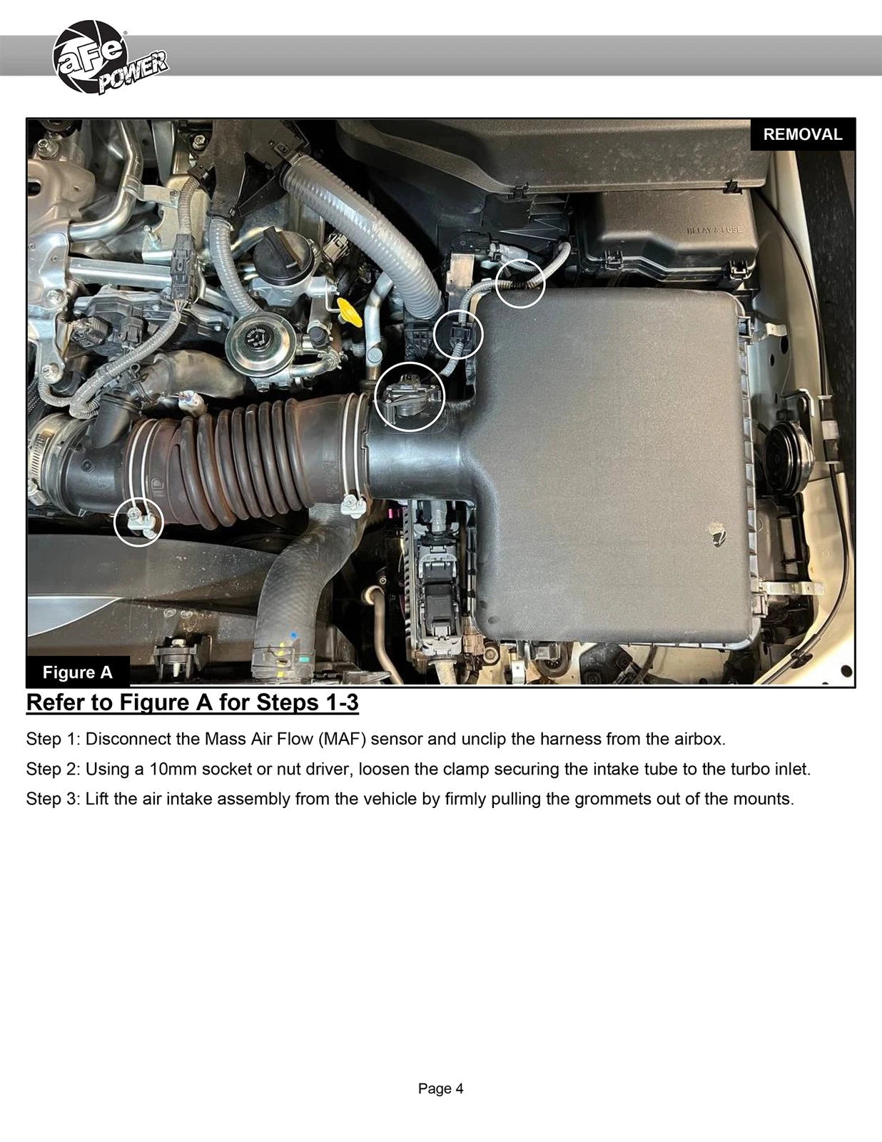 aFe Momentum HD Cold Air Intake System w/ Pro 10R Filter 2022 Toyota Land Cruiser V6-3.3L (td)