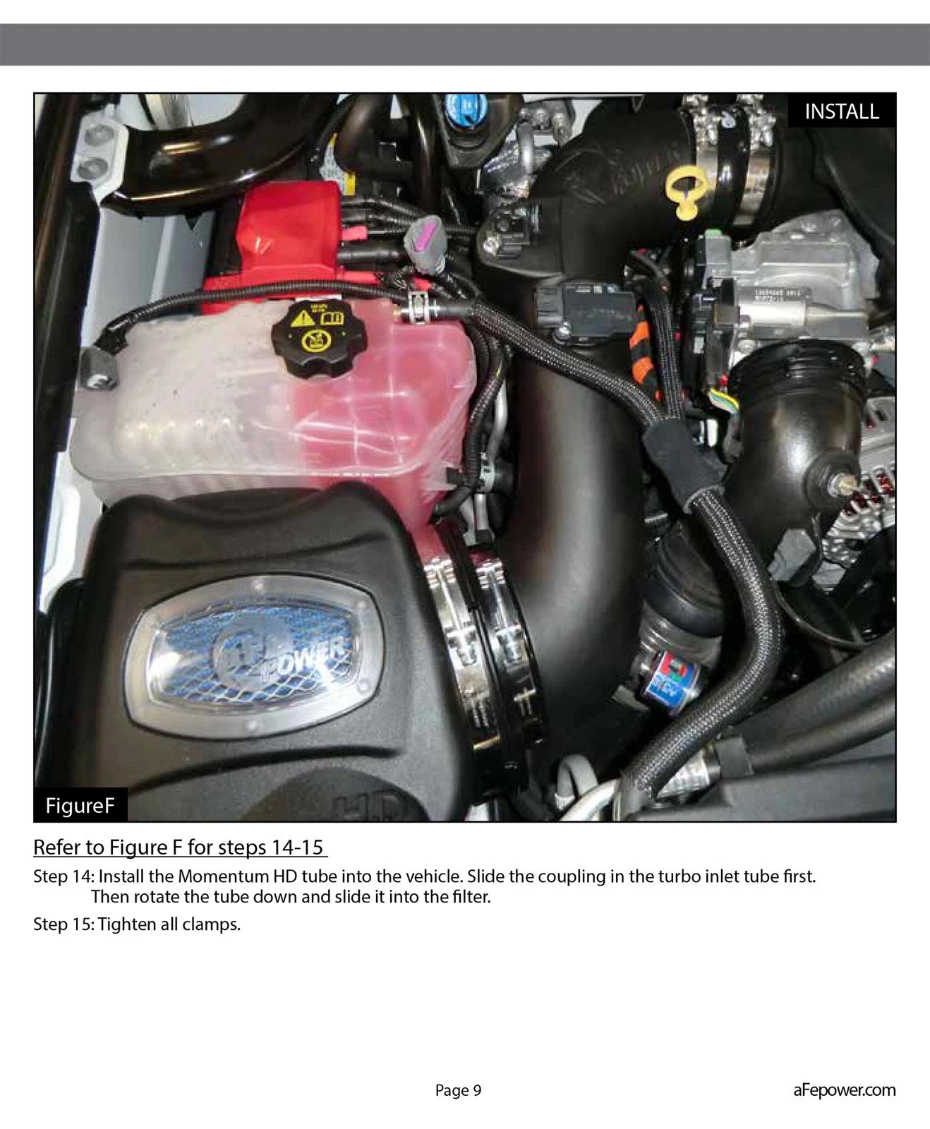 aFe Momentum HD PRO 10R Stage-2 Si Intake 11-16 GM Diesel Trucks V8-6.6L (td) LML