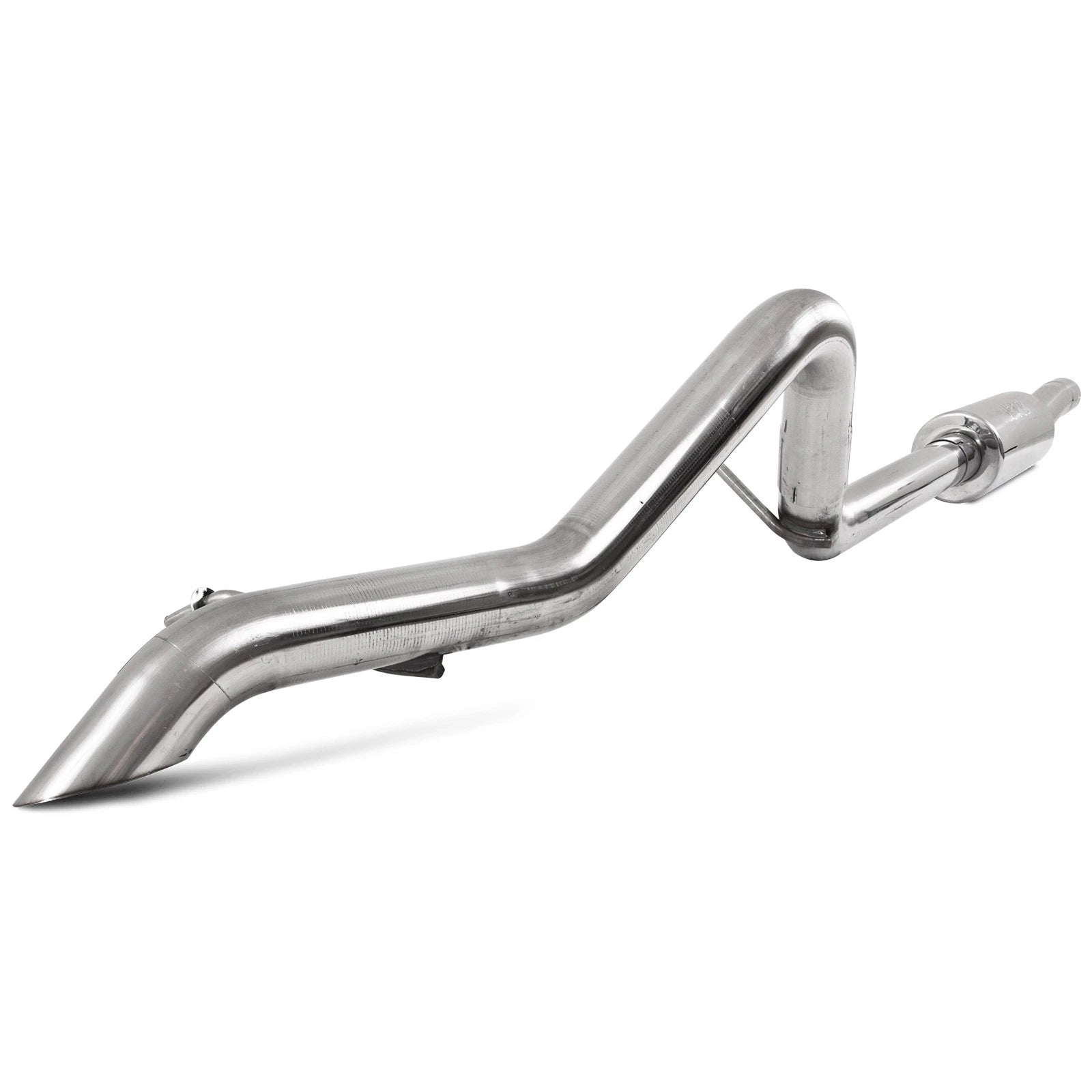 MBRP 2007-2009 Jeep Wrangler (JK) 3.8L V6 4 dr Off-Road Tail Pipe Muffler before Axle