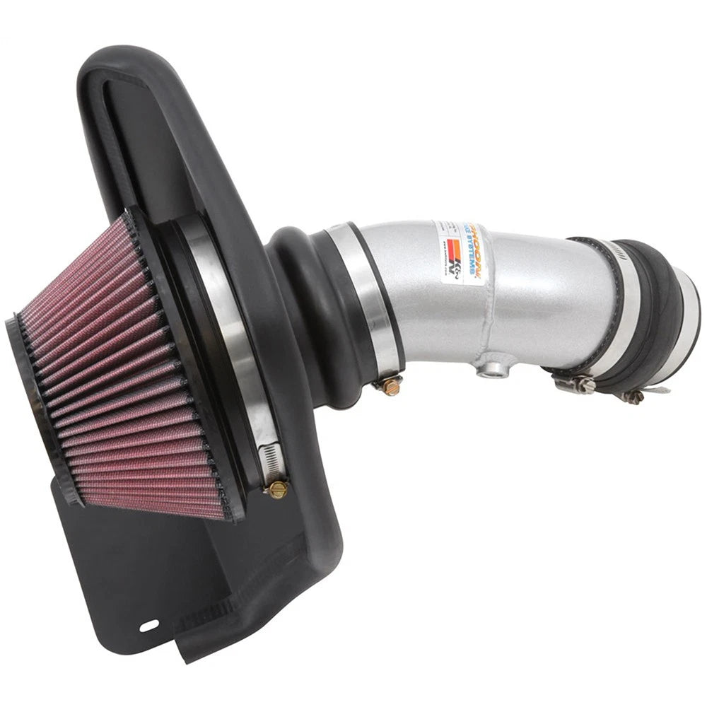 K&N 14-16 Kia Soul L4 2.0L Typhoon Cold Air Intake Aluminum Silver