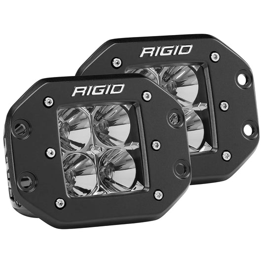 Rigid Industries Dually - Flush Mount - Flood - Set of 2