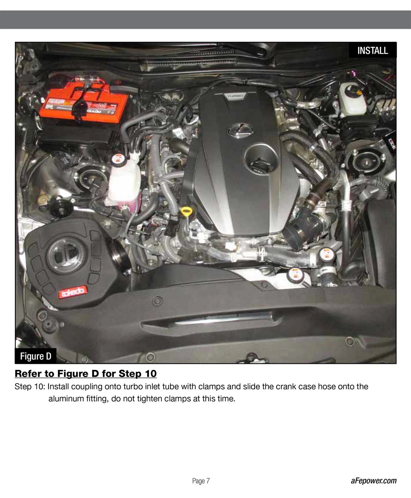 aFe Takeda Momentum GT Pro 5R Cold Air Intake System 16-17 Lexus IS 200t