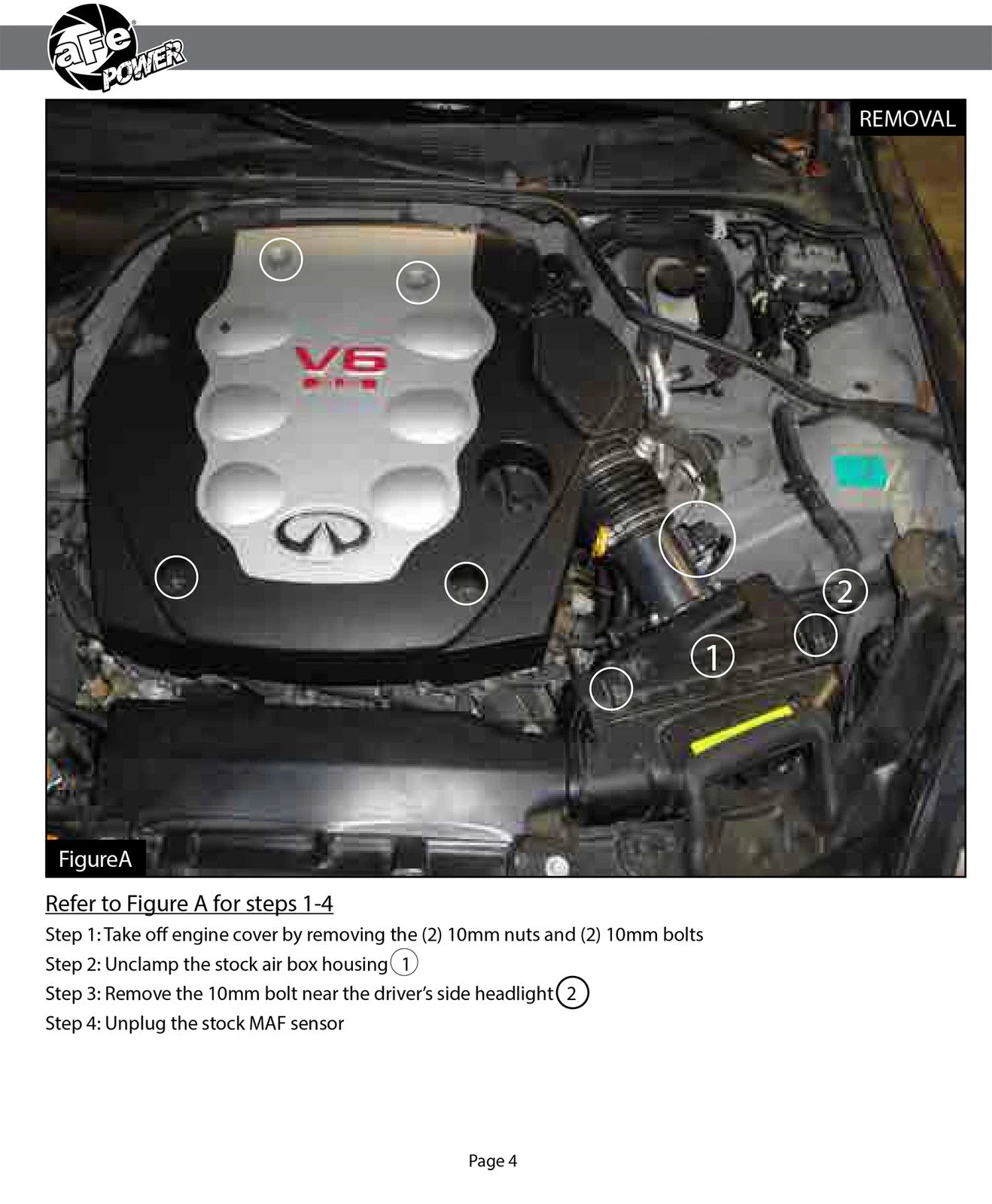 aFe Takeda Intakes Stage-2 PDS AIS PDS Infiniti G35 03-06 V6-3.5L (pol)