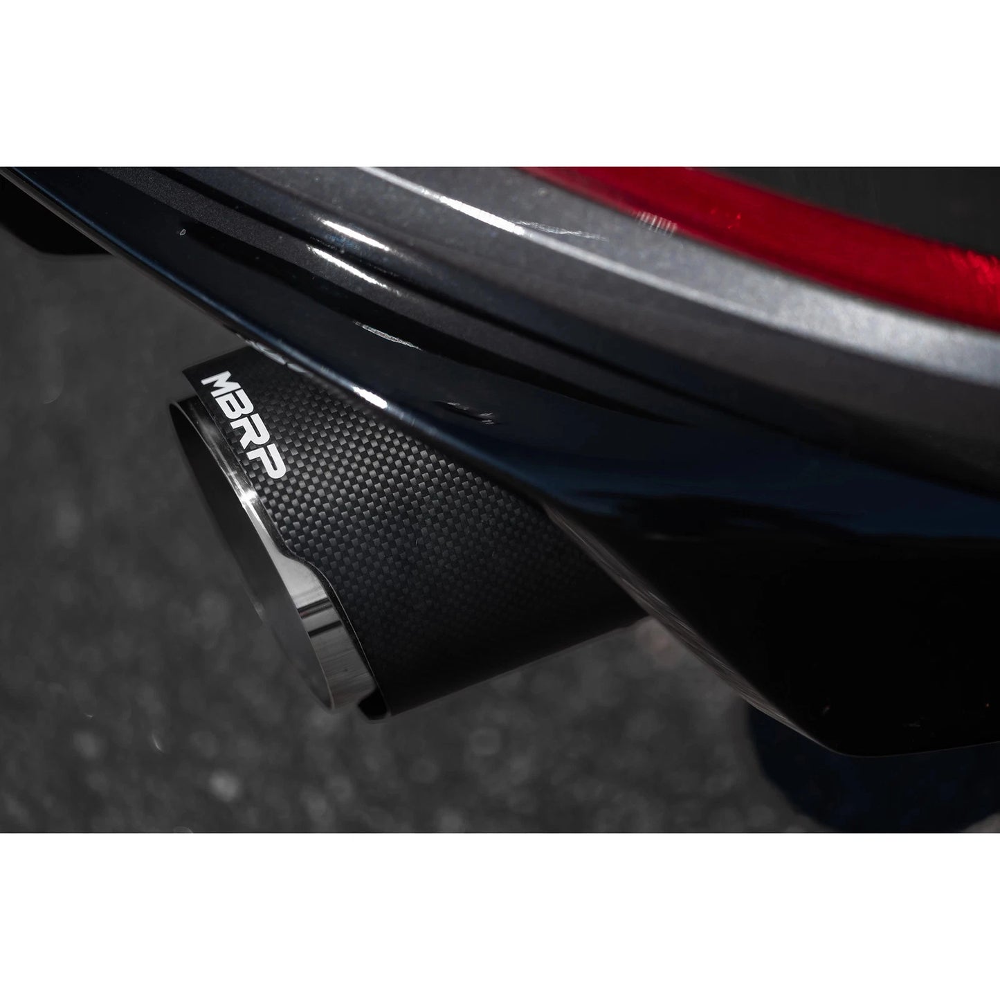 MBRP 22-24 Honda Civic SI 1.5L T304 SS 3in Cat-Back Exhaust 2.5in Dual Split Rear w/ CF Tips