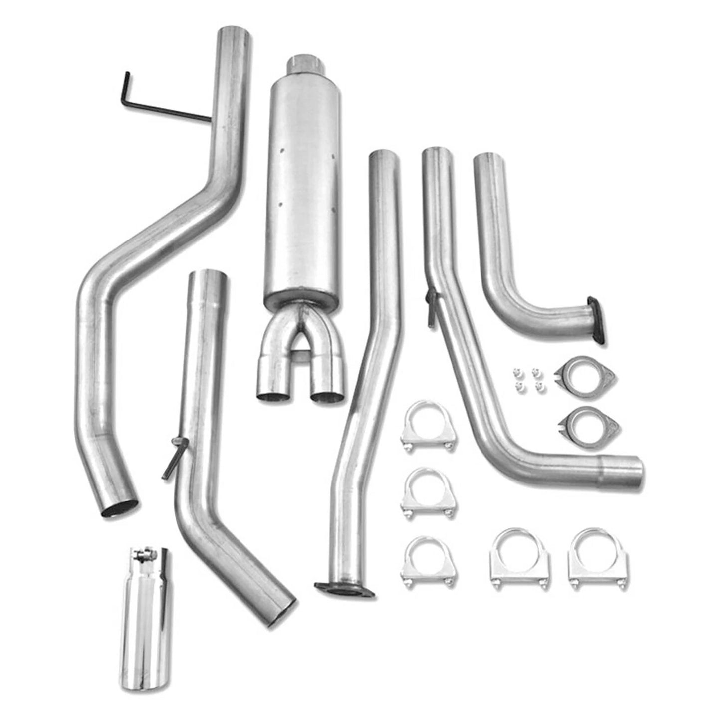 MBRP 2007-2009 Nissan Titan 5.6L EC/CC Cat Back Single Side