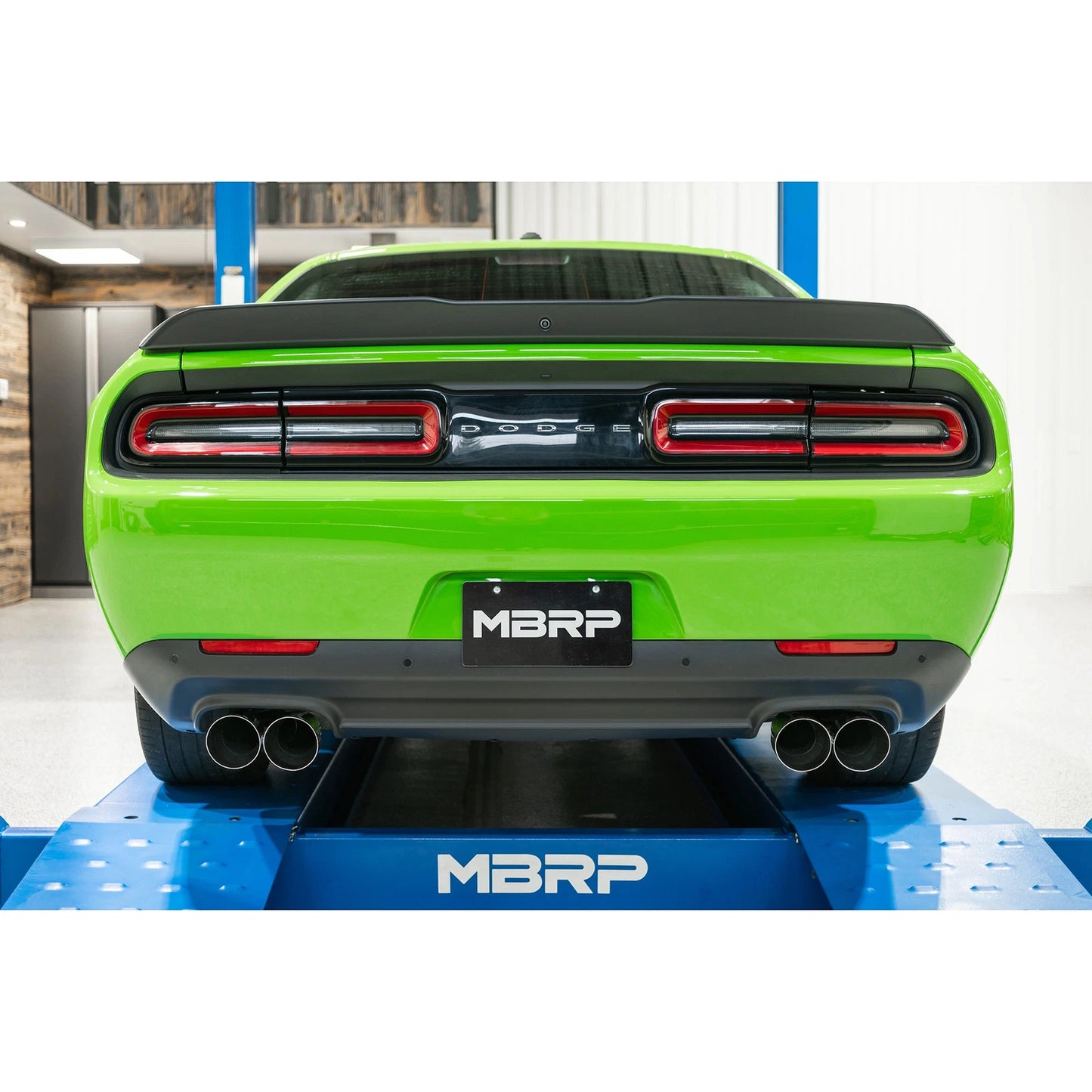 MBRP 15-Up Challenger 5.7L / 17-Up 6.2L/6.4L 3in Race Series Cat-Back w/ Quad Tips AS Exhaust