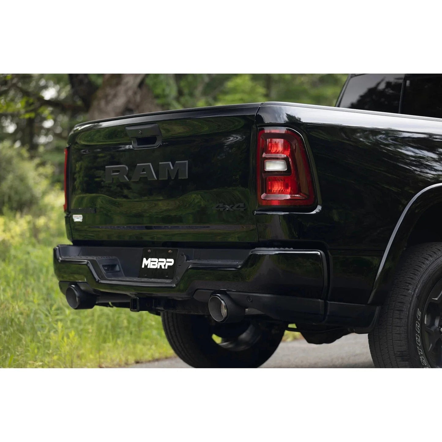 MBRP 2025+ RAM 1500 3.0L Pro Series 3.0in Cat-Back Dual Rear Exit Exhaust - CF Tips