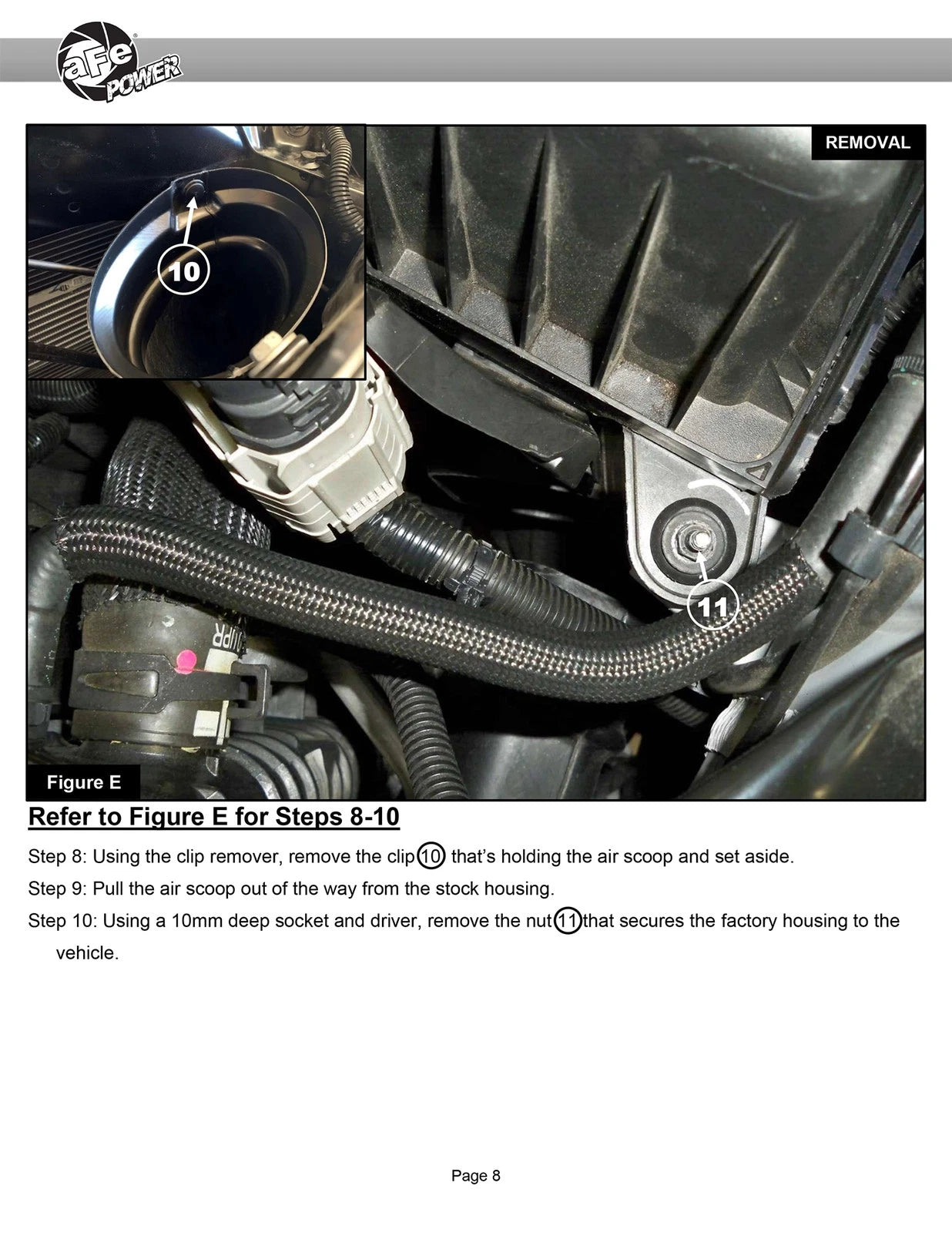 aFe 19-21 GM Trucks 5.3L/6.2L Track Series Carbon Fiber Cold Air Intake System W/ Pro Dry S Filters
