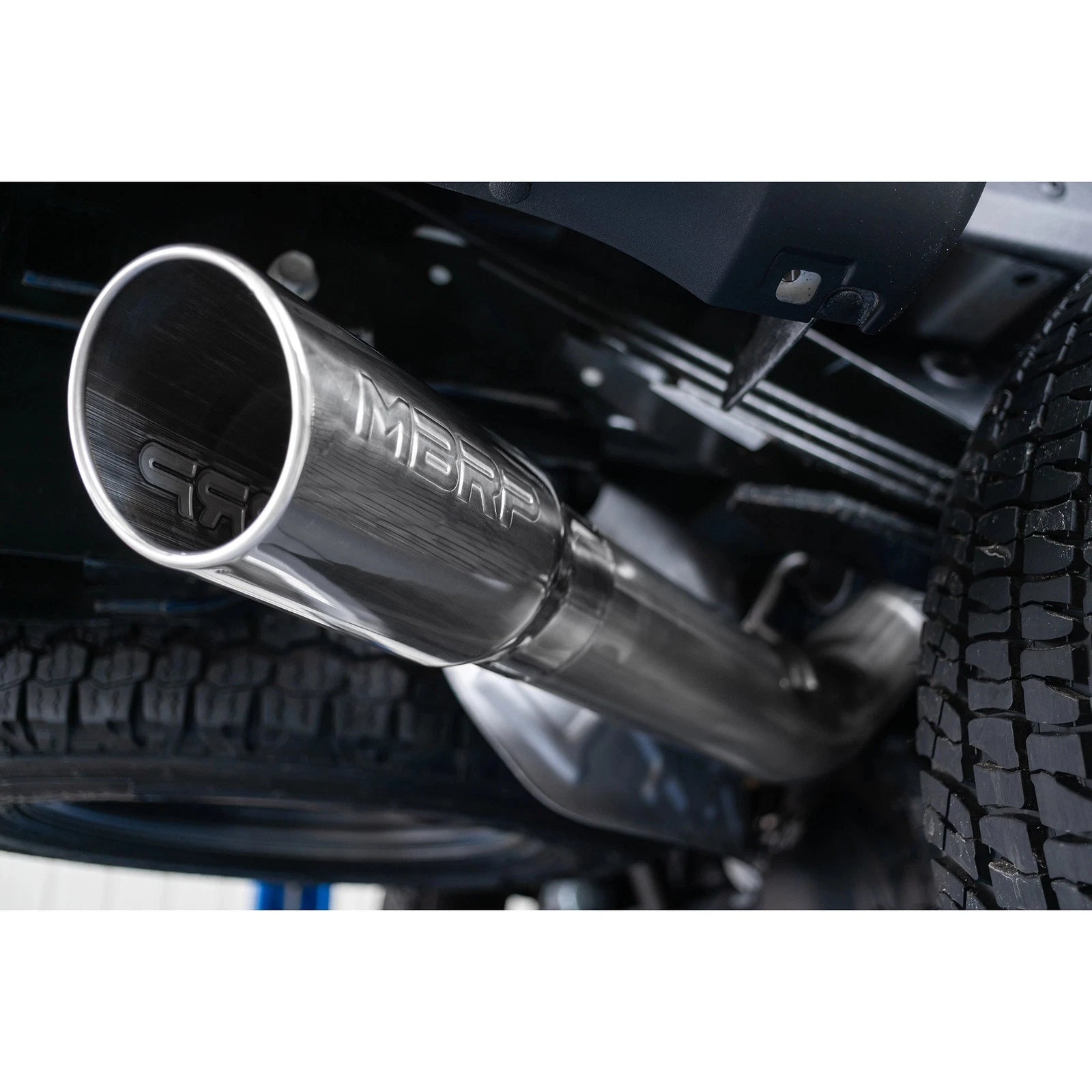 MBRP 2017+ Ford F-250/F-350 6.2L/7.3L Super/Crew Cab Single Side 4in T304 Catback Exhaust