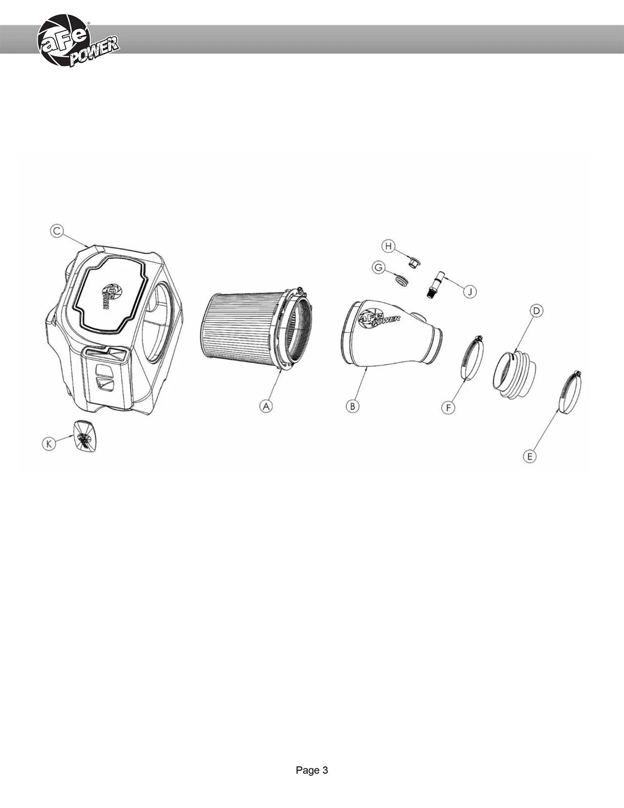 aFe 22-23 Jeep Grand Wagoneer (WS) V8-6.4L Momentum GT Cold Air Intake System w/ Pro 5R Filter