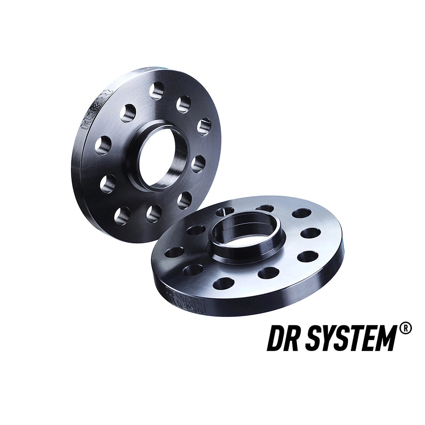 H&R Trak+ 12mm DR Spacer Bolt Pattern 5/127 Bore 71.5 Bolt Thread 14x1.5 - Black