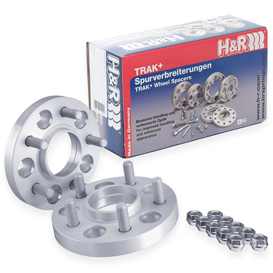 H&R Trak+ 20mm Wheel Adapter Porsche Wheels 5/130 - 71.6 CB - 14x1.5 to 5/114.3 - 66.2 CB - 12x1.5