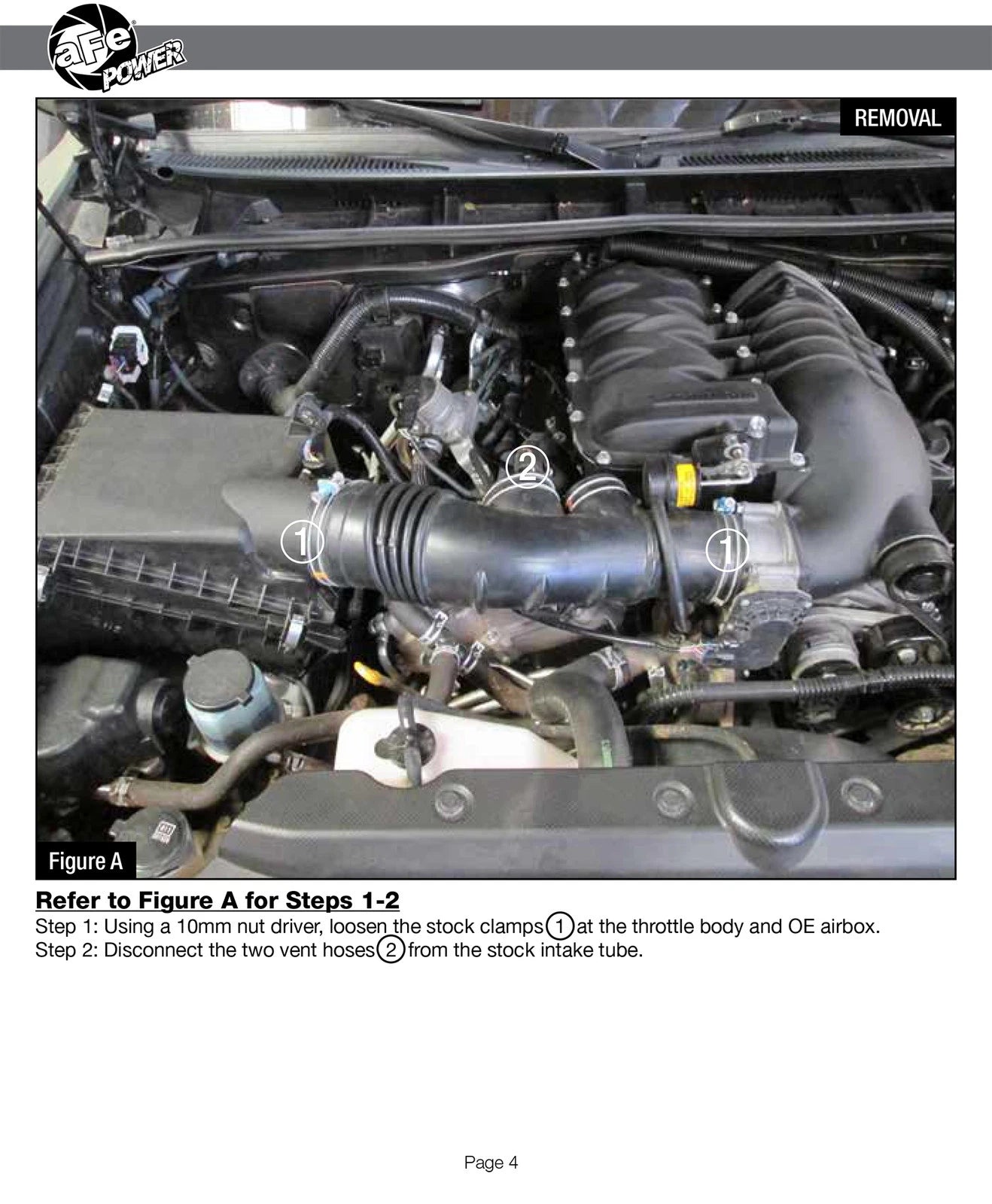 aFe Momentum GT Pro DRY S Cold Air Intake System 10-18 Toyota 4Runner V6 4.0L w/ Magnuson s/c