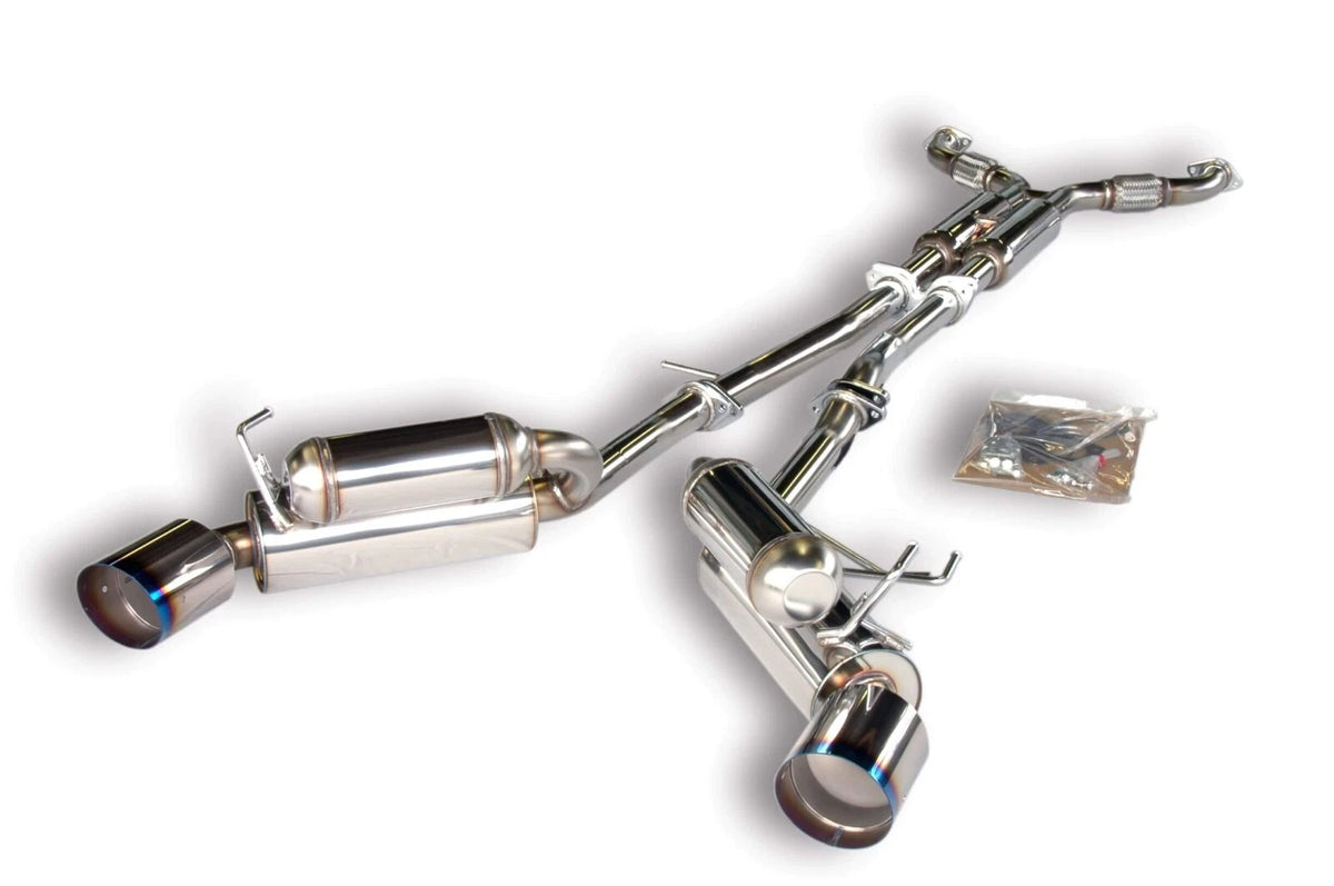 HKS 03-06 350z Dual Hi-Power Ti Tip Catback Exhaust (SUS304 NO COATING)