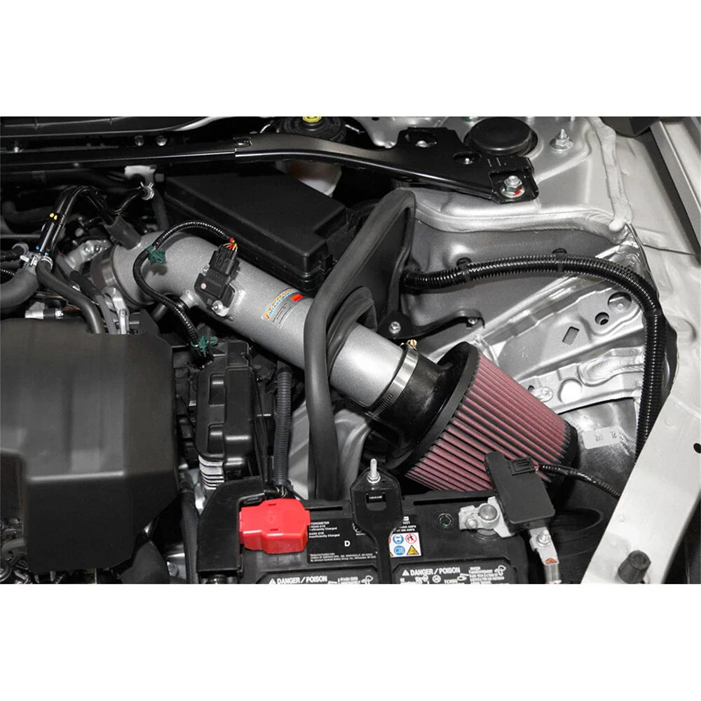 K&N 2013-14 Honda Accord 2.4L L4 69 Series Typhoon Air Intake System - Silver Cold Air Intake Kit