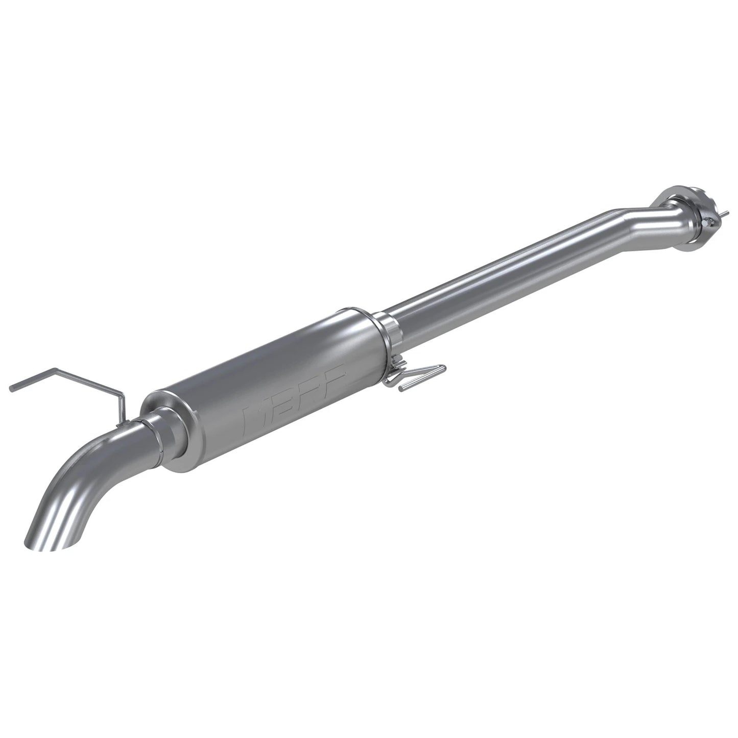 MBRP 11-12 Ford F-150 SVT Raptor 6.2L EC-SB/CC-SB 3.5in Cat Back Single Turn Down Alum Exhaust