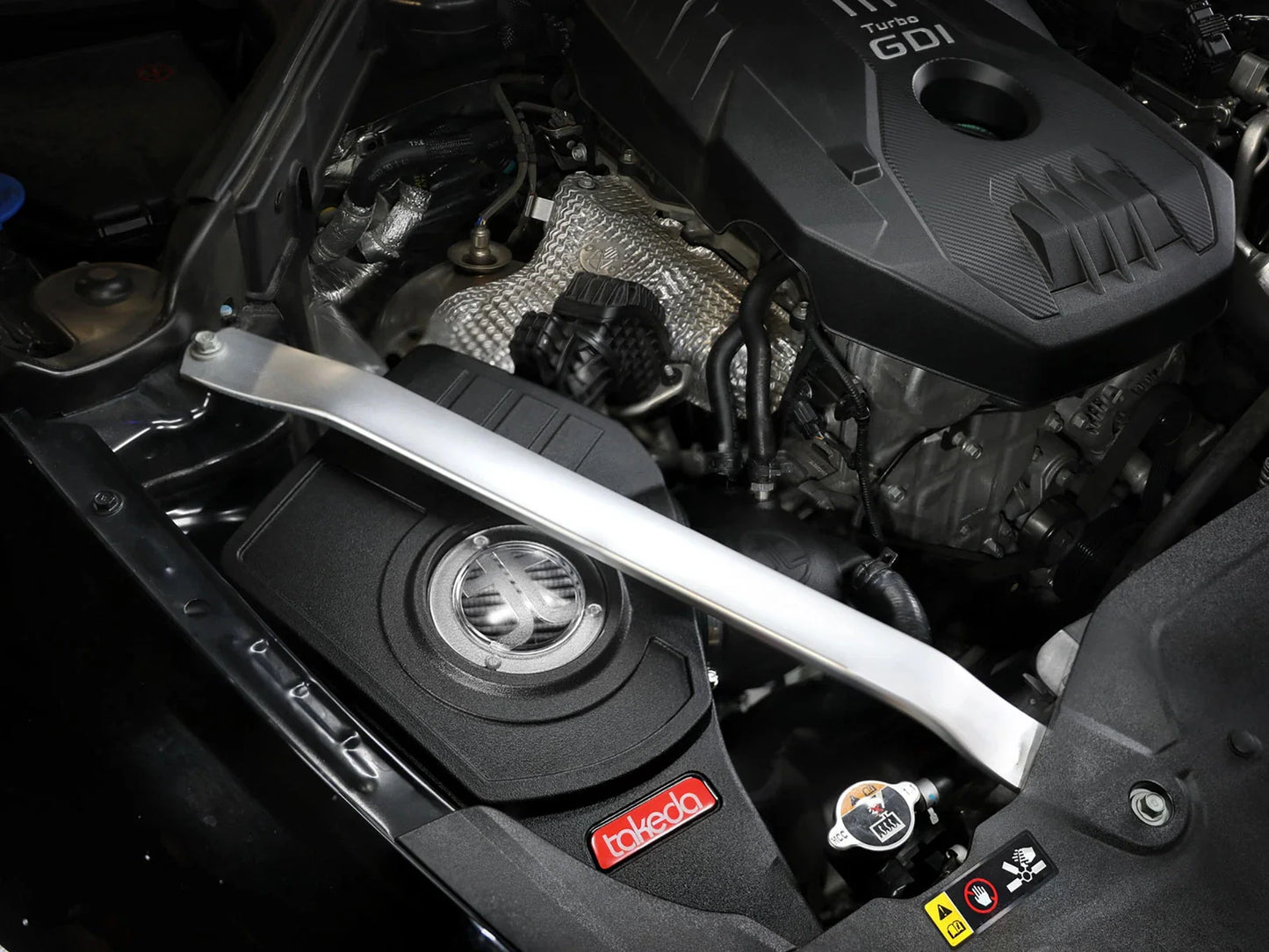 aFe 18-21 Kia Stinger L4 2.0L Takeda Momentum Cold Air Intake System w/ Pro DRY S Filter