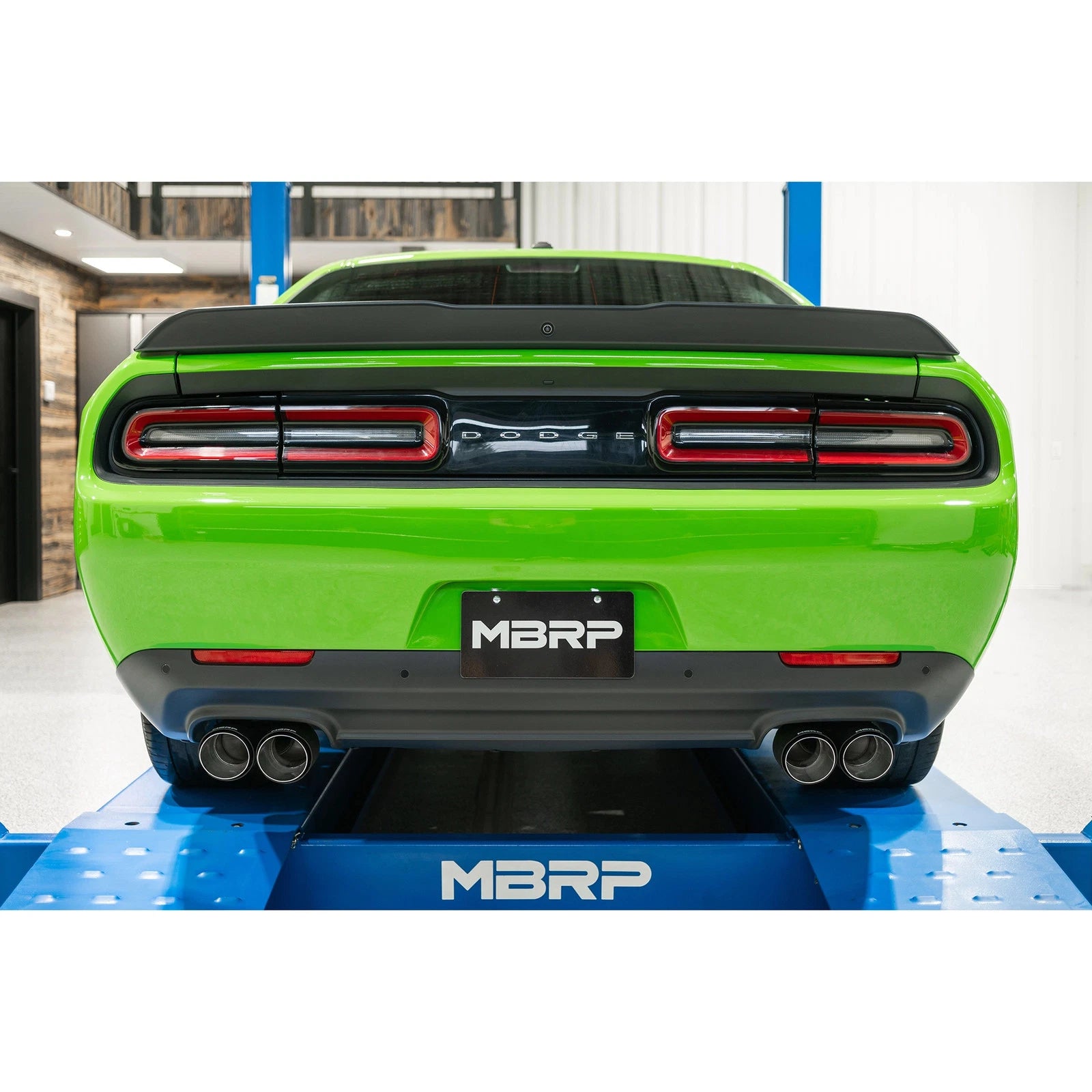 MBRP 15-Up Challenger 5.7 / 17-Up 6.2L/6.4L 3in Race Series Cat-Back w/ Quad Tips T304 Exhaust