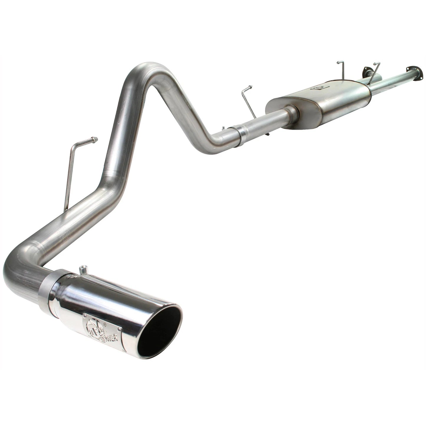 aFe MACHForce XP Exhaust Cat-Back SS-409 07-09 Toyota Tundra V8-5.7L w/ Polished Tip
