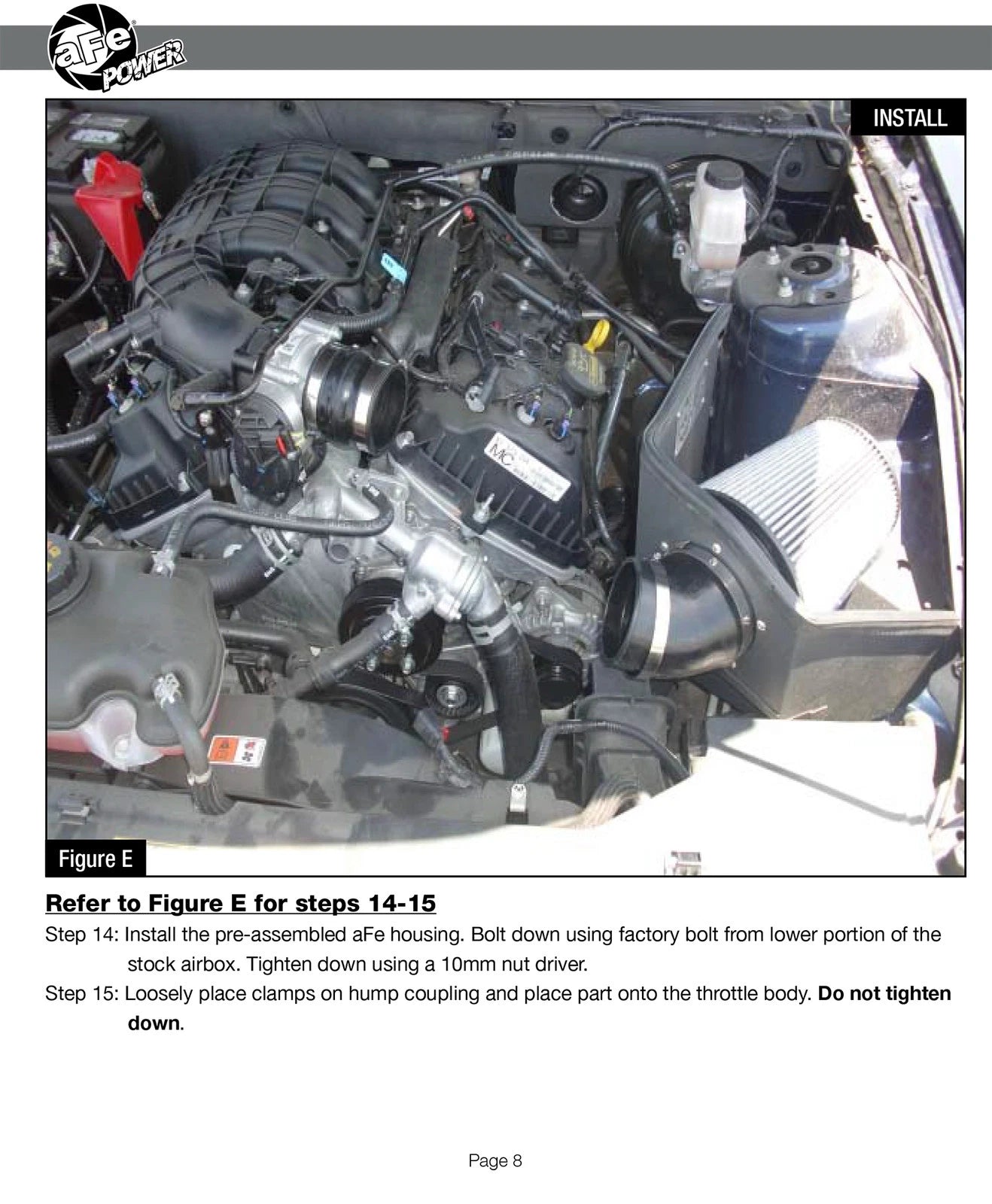 aFe MagnumFORCE Intakes Stage-2 P5R AIS PDS Ford Mustang 11-12 V6-3.7L (pol)