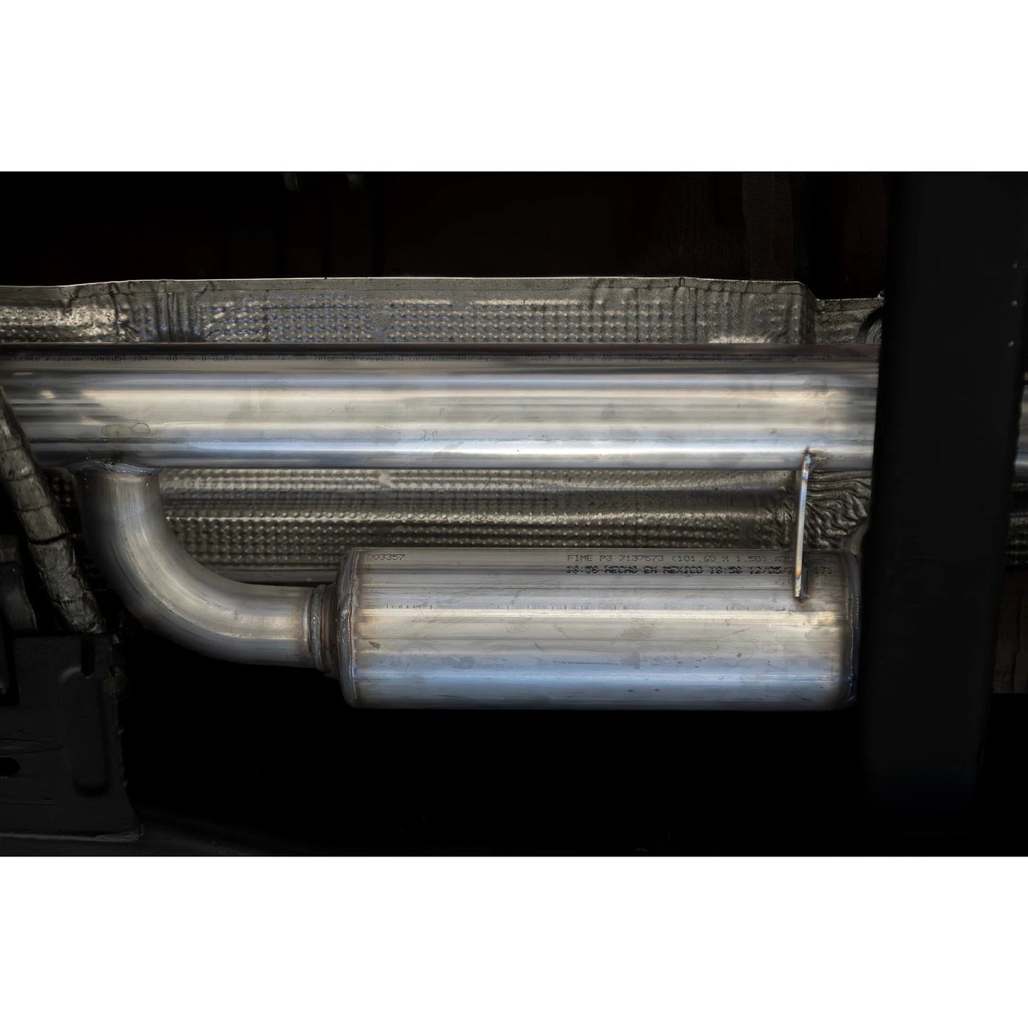 MBRP 2019+ Chevrolet Silverado 1500 / 2019+ GMC Sierra 1500 T304 SS 3in Armor Pro Cat-Back Exhaust