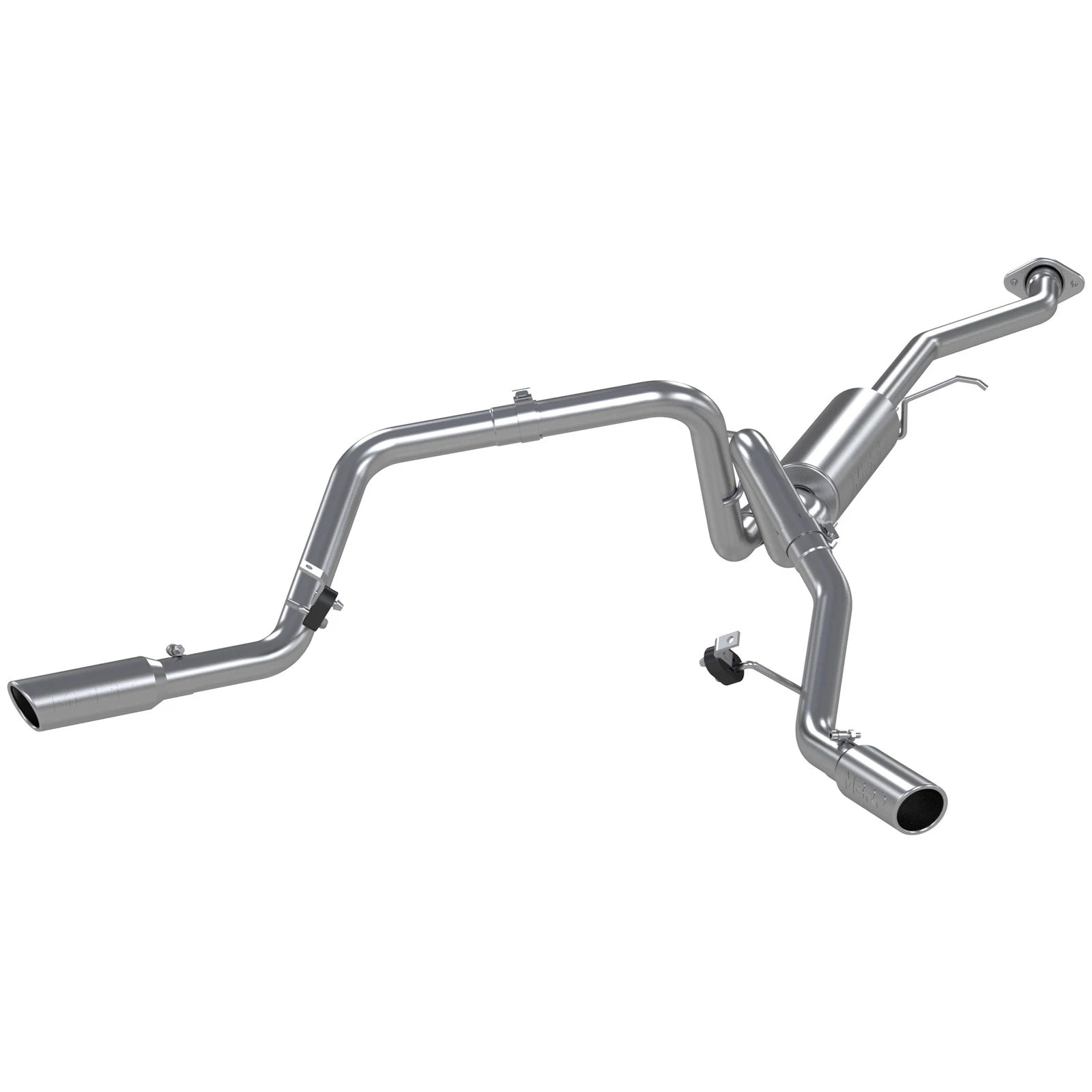 MBRP 2003-2007 Chev/GMC 1500 Classic 4.8/5.3L EC/CC-SB Cat Back Dual Split Side