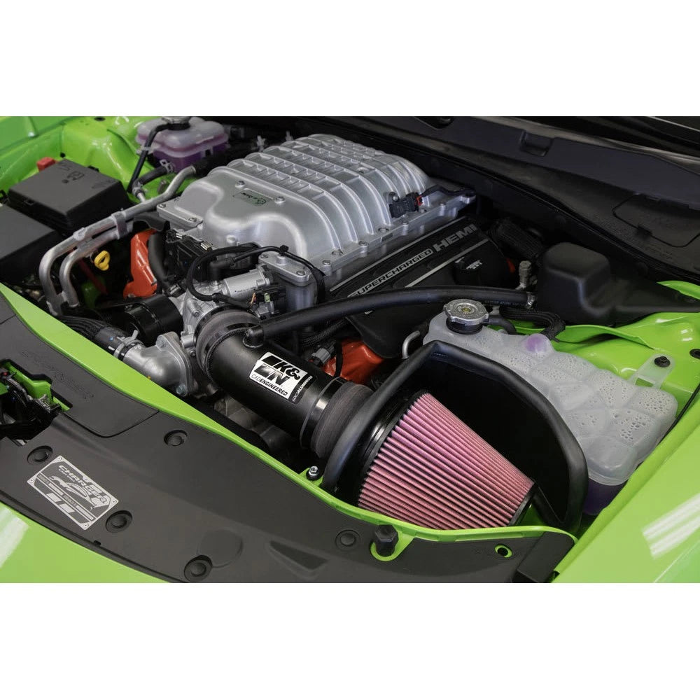 K&N 2017 Dodge Challenger Hellcat SC V8-6.2L F/l Typhoon Air Intake
