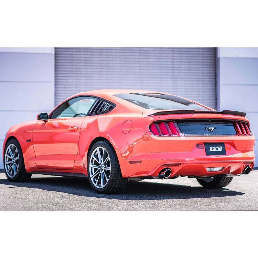 Borla Atak Rear Section 15-17 Ford Mustang 2.3L EcoBoost MT/AT 2.25in pipe 4in tip