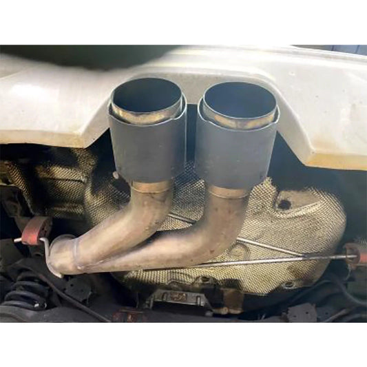 MBRP 13-18 Ford Focus ST 2.0L EcoBoost SS 3in Cat-Back Dual Outlet w/ Carbon Fiber Tips - T304