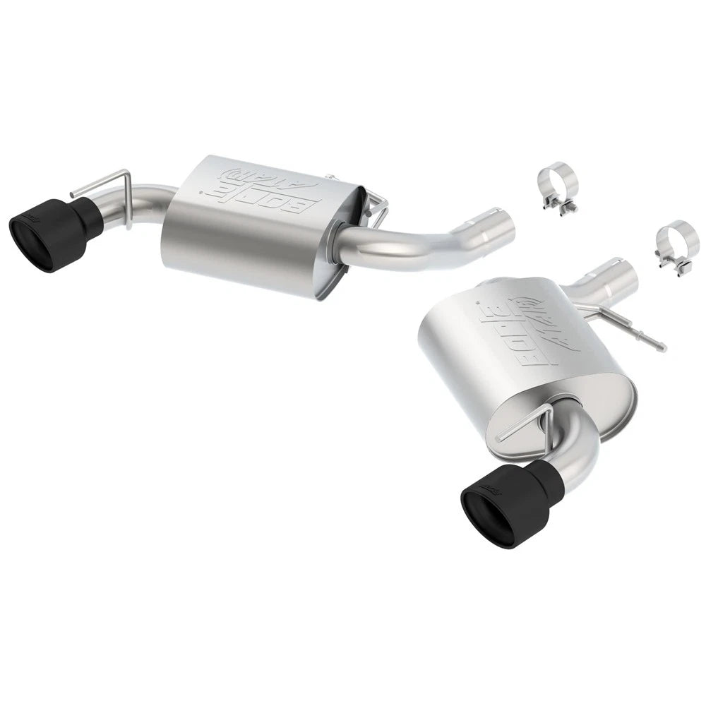 Borla 2016 Chevy Camaro SS V8 AT/MT ATAK Rear Section Exhaust w/o NPP Valves Ceramic Black