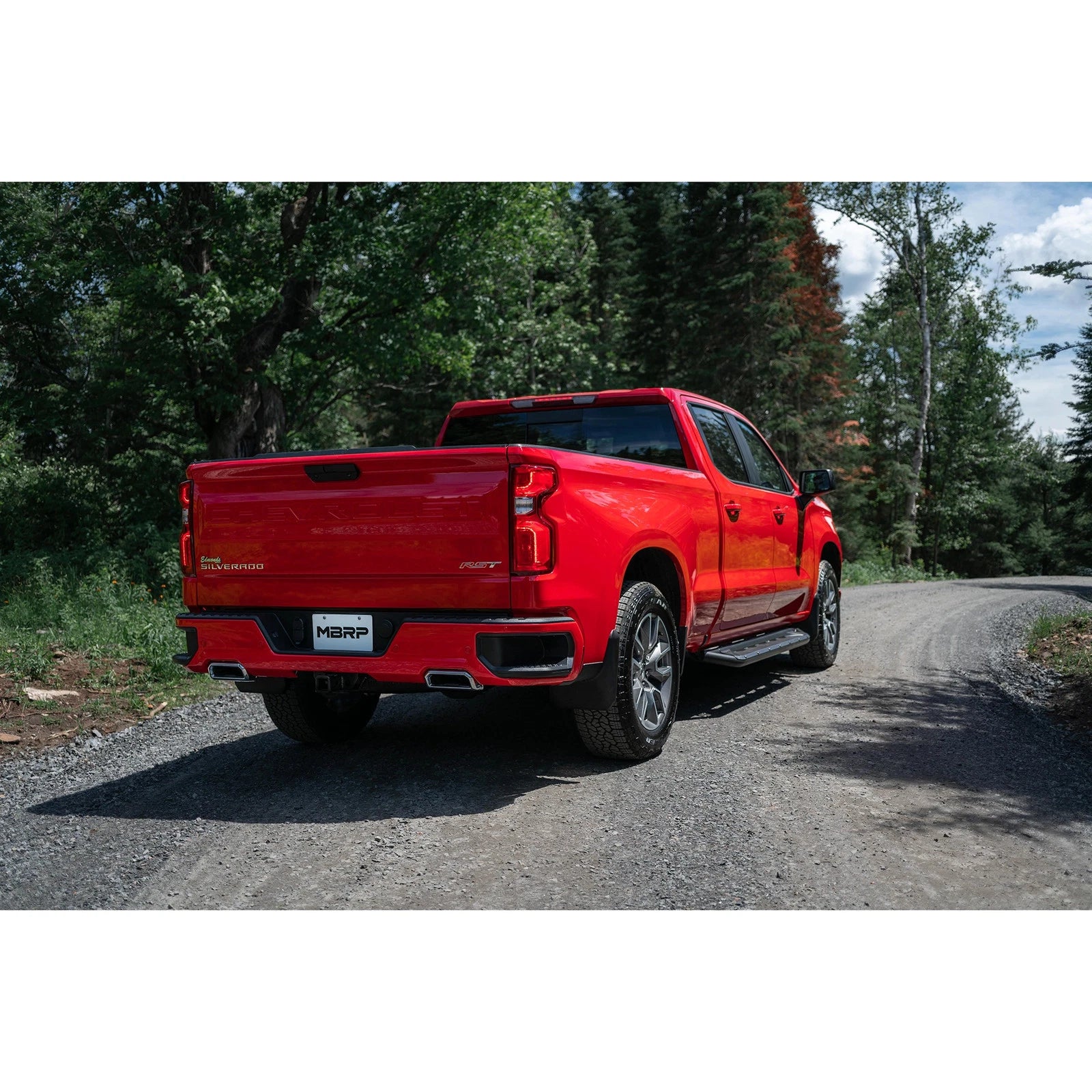 MBRP 19-Up Chevy Silverado 1500 6.2L 2.5in Catback Dual Rear Exit Aluminized