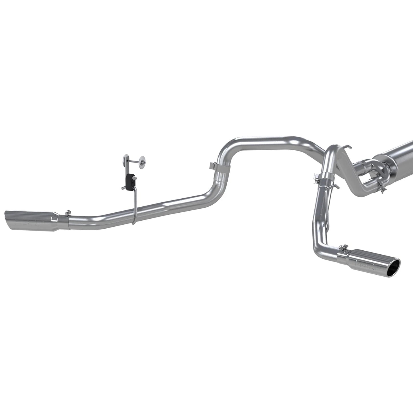 MBRP 2015 Ford F-150 5.0L 3in Cat Back Dual Split Side Exit T409 Exhaust System