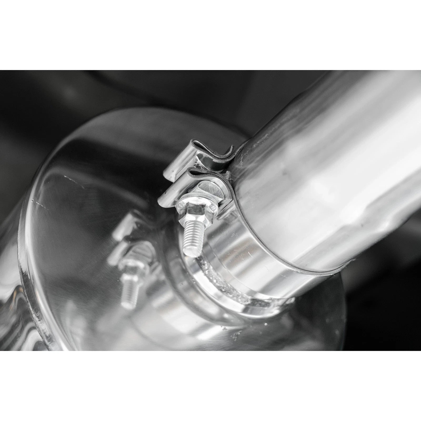 MBRP 15-20 Ford F150 Pre-Axle 4in OD Tips Dual Outlet 3in Black Coated Cat Back Exhaust
