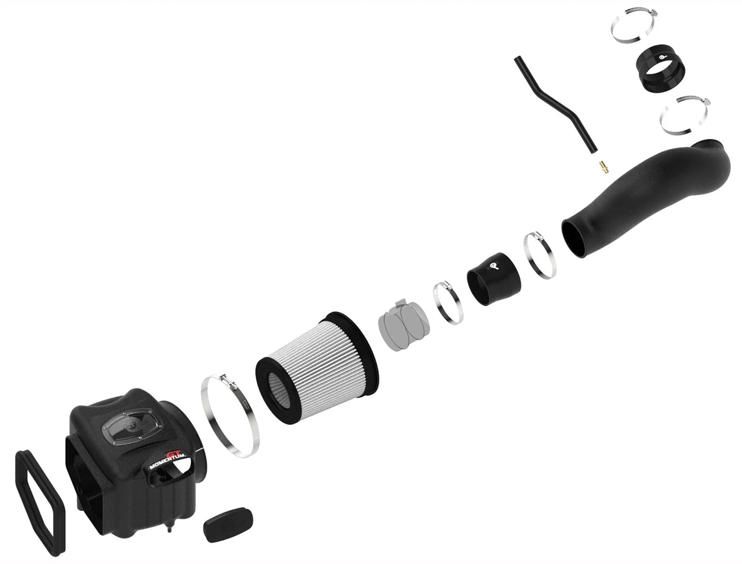 aFe Momentum GT Stage-2 Si Pro DRY S Intake System GM Trucks/SUVs V8 4.8L/5.3L/6.0L/6.2L (GMT900) El