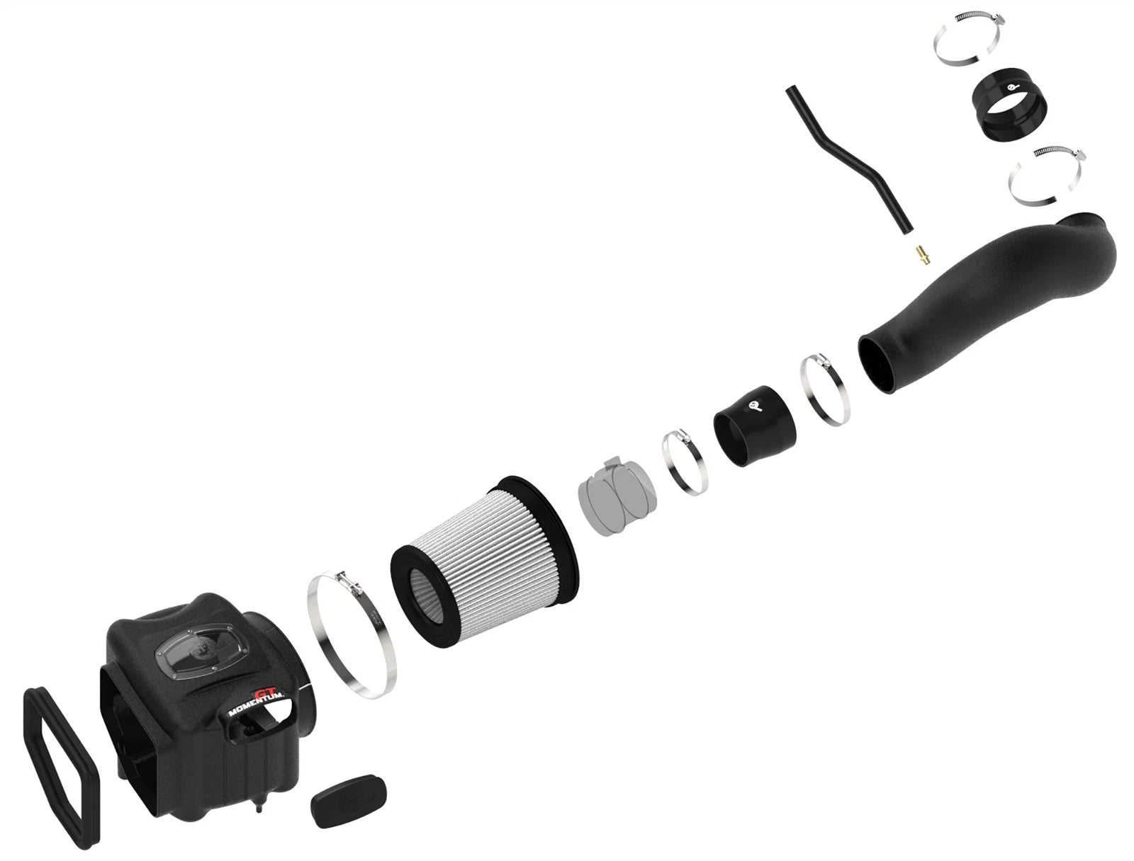 aFe Momentum GT Stage-2 Si Pro DRY S Intake System GM Trucks/SUVs V8 4.8L/5.3L/6.0L/6.2L (GMT900) El