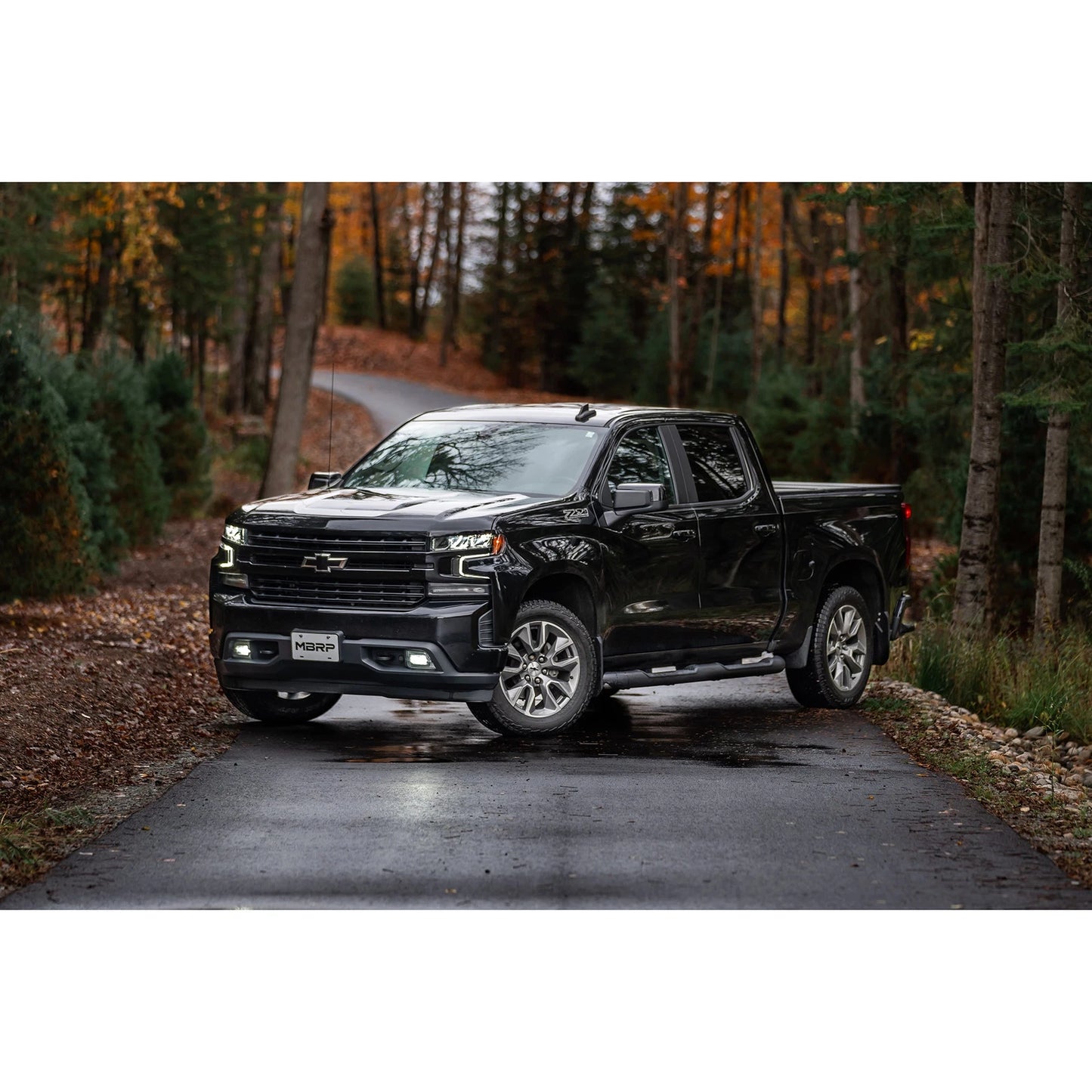 MBRP 19-21 Chevrolet Silverado 1500 5.3L 3in Cat Back w/ 2.5in OD Carbon Fiber Tips - T304