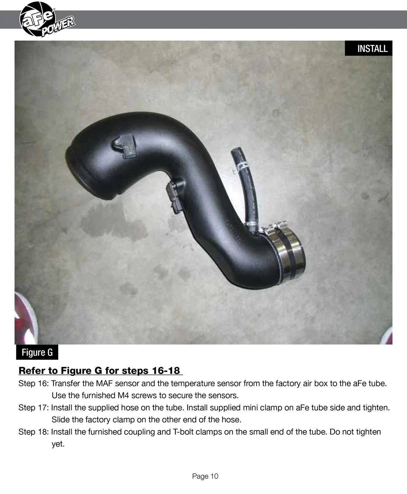 aFe Momentum HD PRO 10R Stage-2 Si Air Intake System 13-14 Dodge RAM Diesel Trucks L6 6.7L (td)