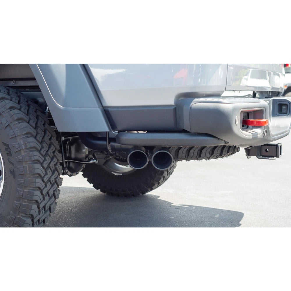 Borla 2020 Jeep Gladiator JT 3.6L V6 AT/MT AWD 2.75-2in Touring Catback Ceramic Blk Tailpipe & Tips