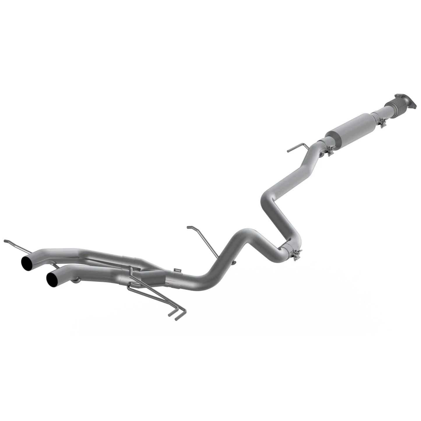 MBRP 13-18 Hyundai Veloster Turbo 2.5in AL Cat Back - Dual Exit