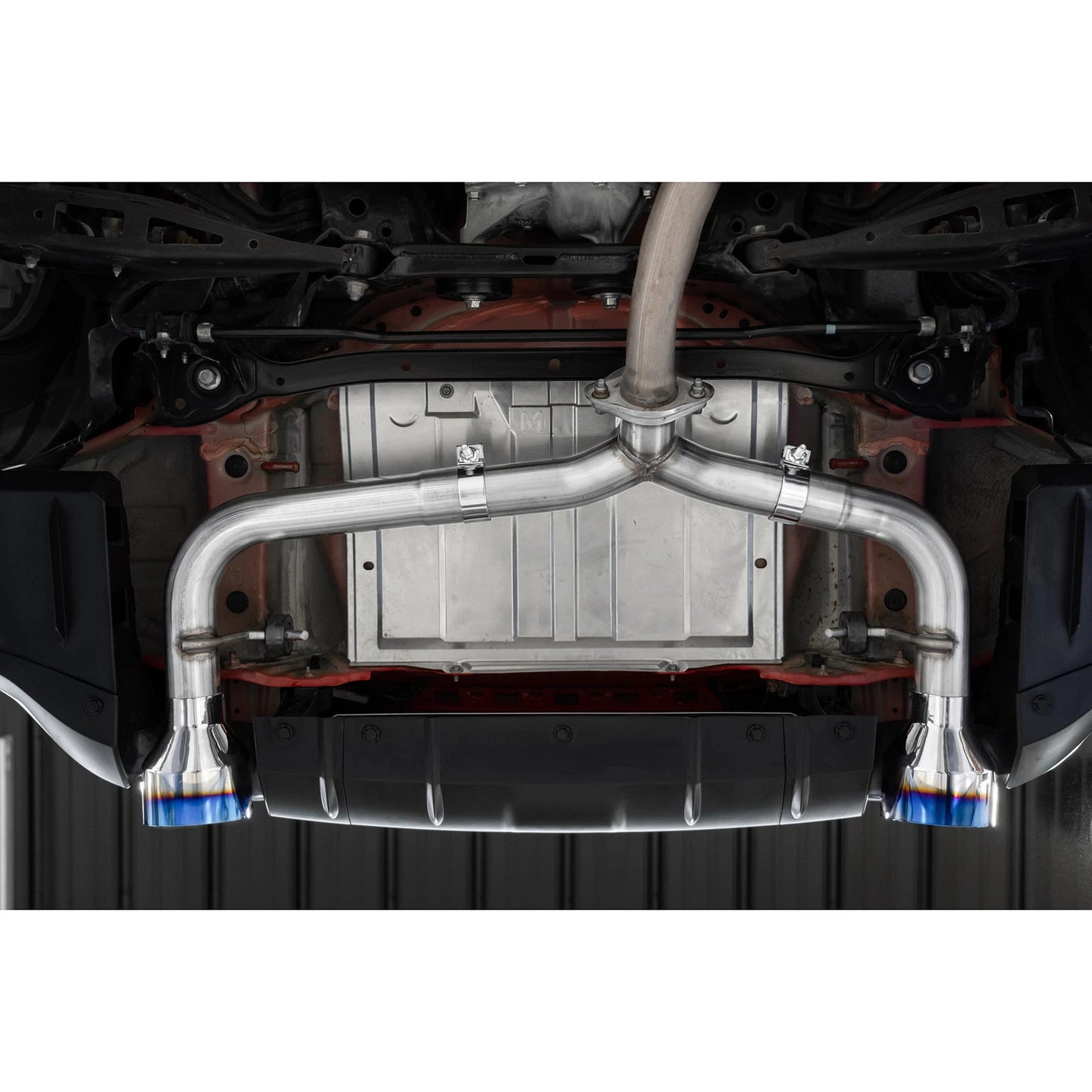 MBRP 2022 Subaru BRZ 2.4L/Toyota GR86 2.4L 2.5in Dual Split Rear Exit w/5in OD Burnt End Tips - T304