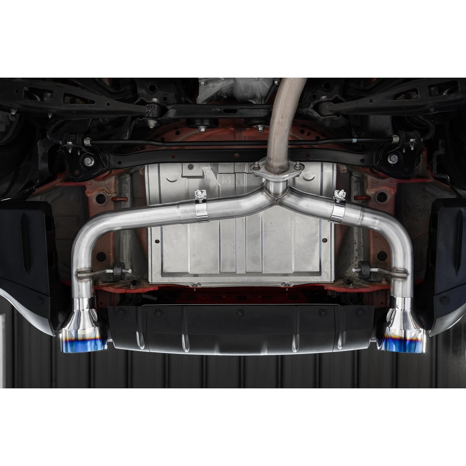 MBRP 2022 Subaru BRZ 2.4L/Toyota GR86 2.4L 2.5in Dual Split Rear Exit w/5in OD Burnt End Tips - T304