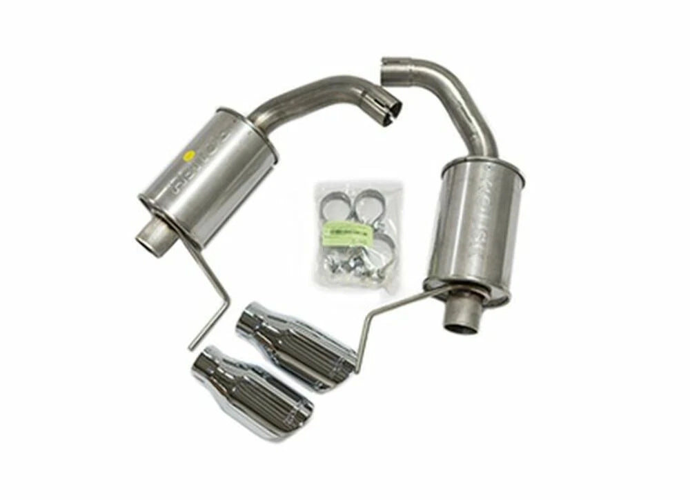 Roush 2015-2024 Ford Mustang 3.7L/2.3L V6/I4 Exhaust Kit w/ Round Tips