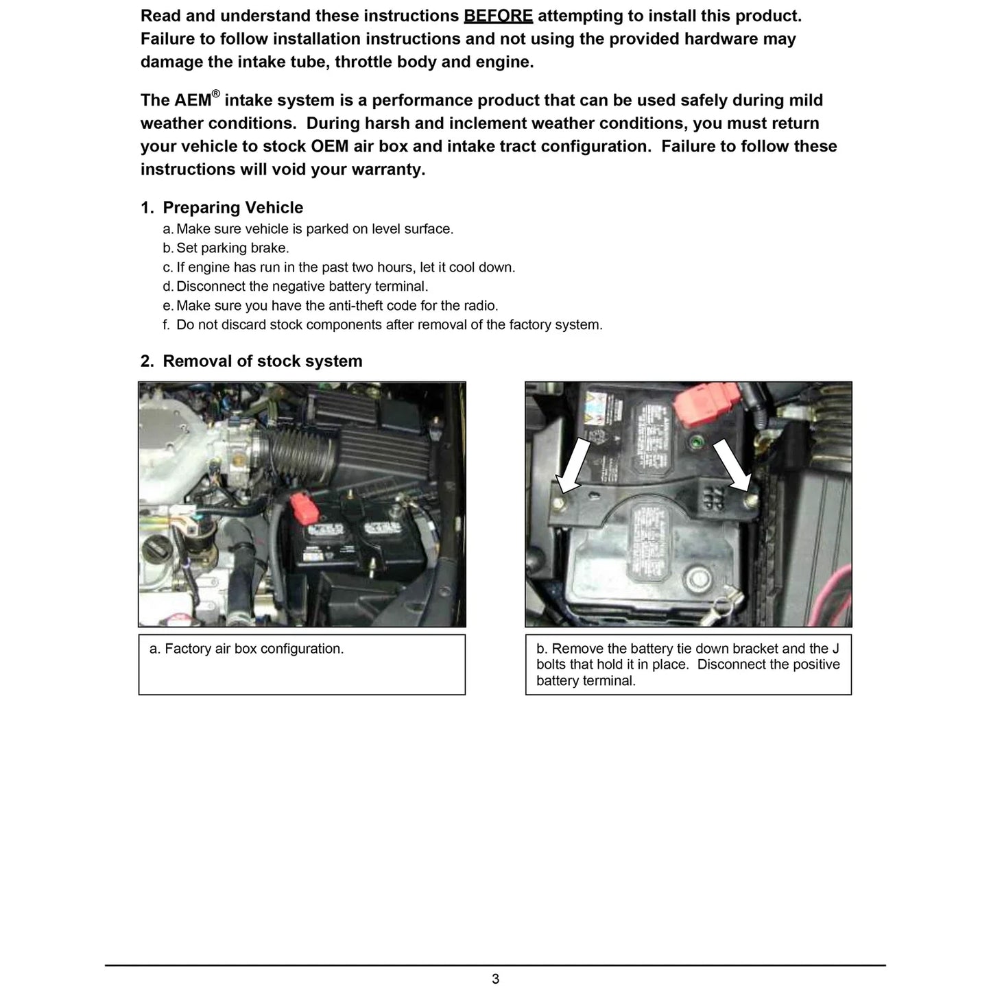 AEM 03-05 Honda Accord V6 Silver V2 Intake