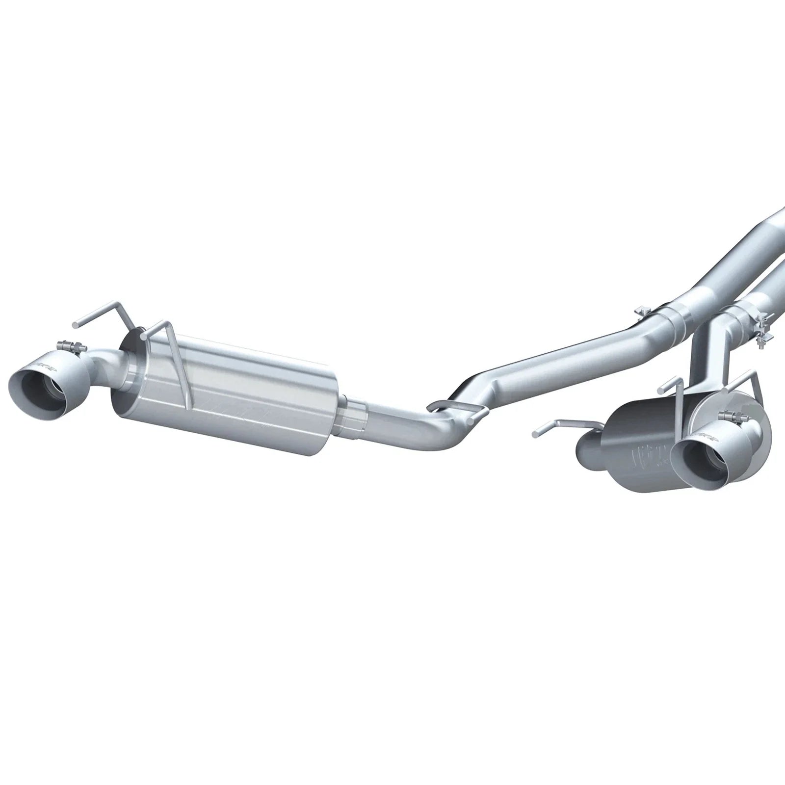 MBRP 2010 Chev Camaro V6 3.6L Dual Cat Back Round Tips  (11 Conv. MUST purchase mbrpAD1710)